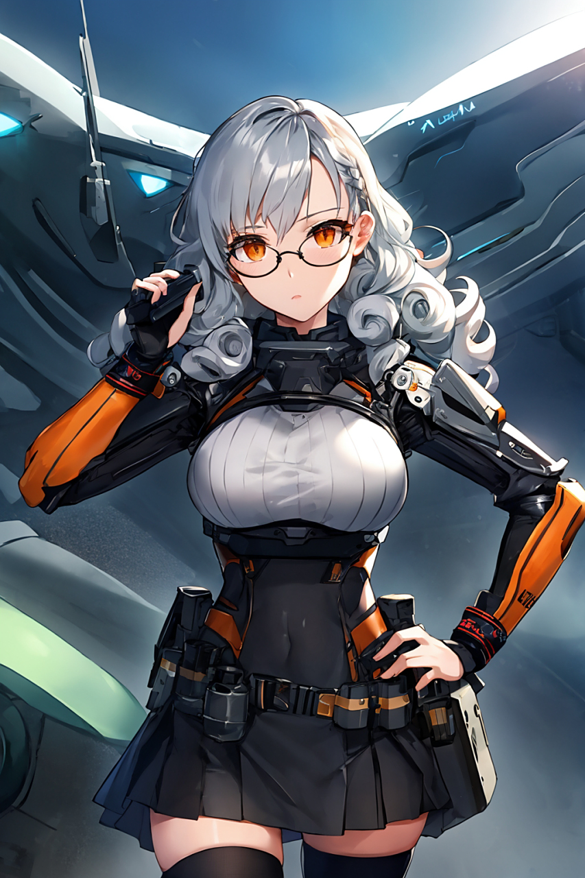 科幻,机甲,动漫美女