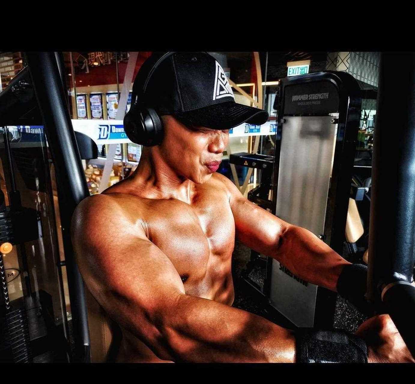 香港演员林子善分享近照,他现在身材好壮实[生日蛋糕]