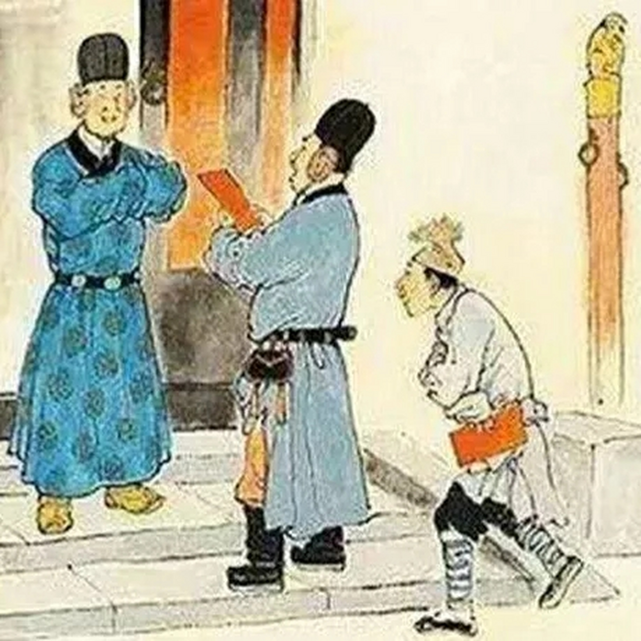 唐德宗非常器重大臣潘炎,让他任翰林学士,恩惠优厚,一时权大势重.