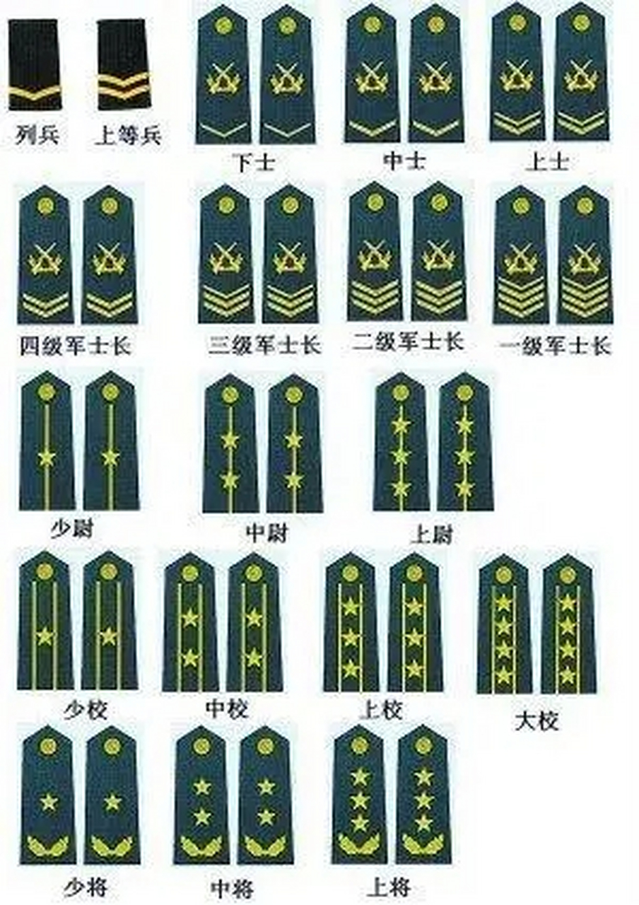 武警二期士官军衔图片