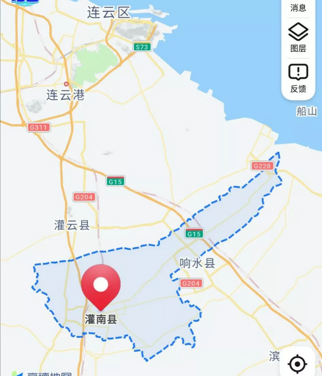 灌南新安镇地图图片