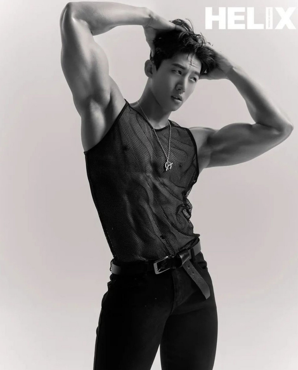 韩国健体帅哥拍的写真就是有感觉#帅哥# #模特