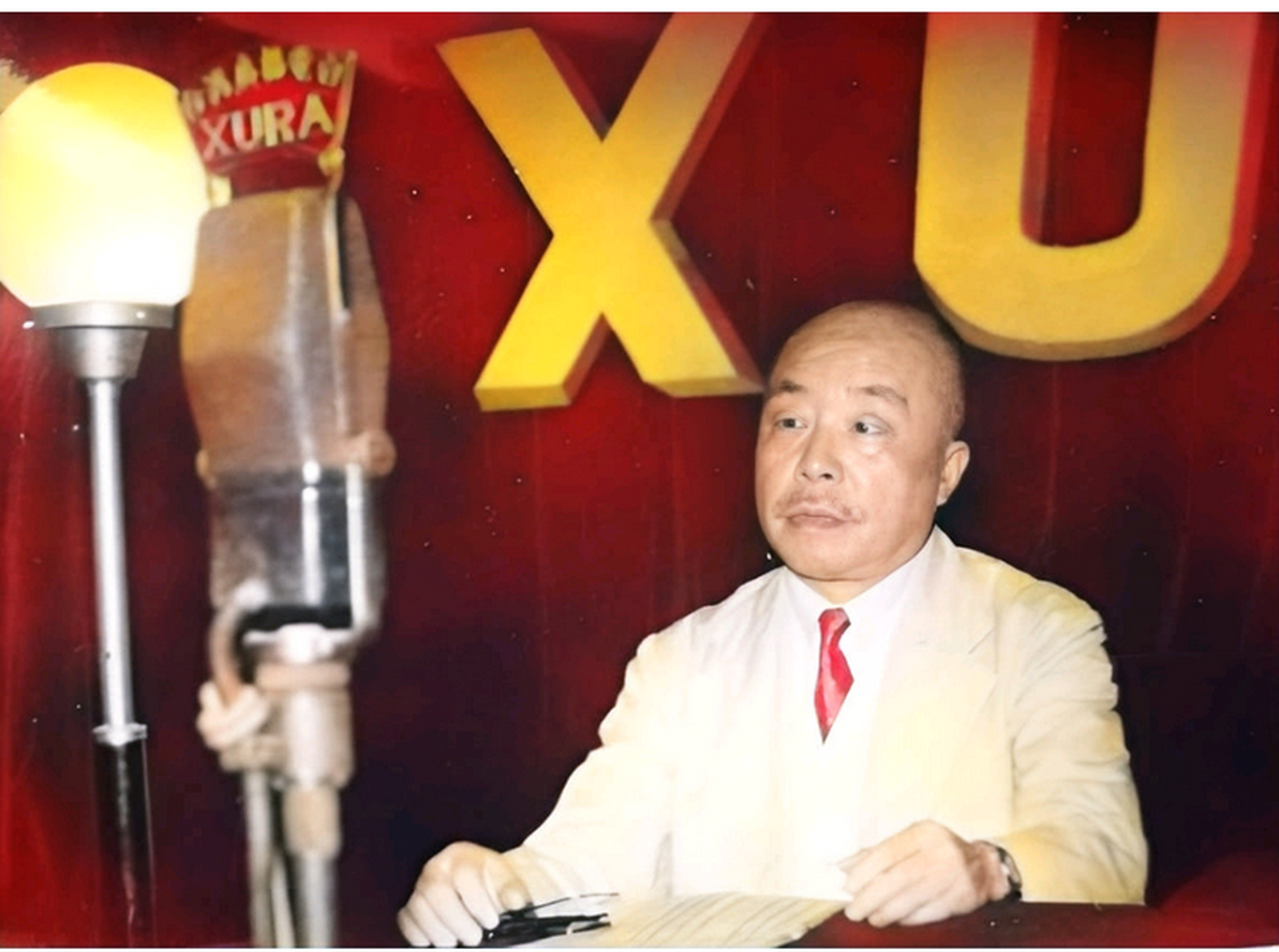 1950年,台北郊外刑场,即将赴死的陈仪,画面中的他大义凛然,无所畏惧