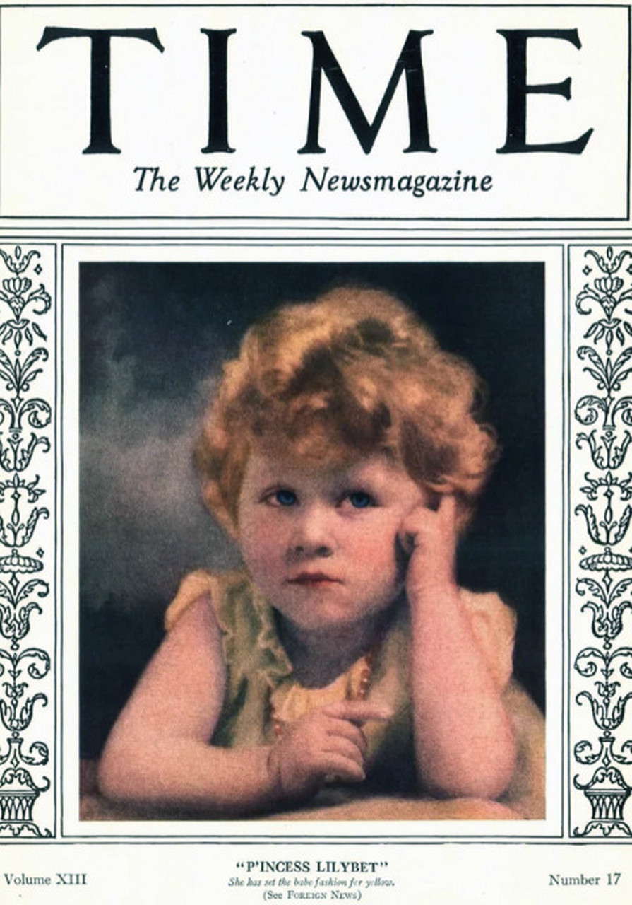 美国时代杂志创刊于1923年,创刊封面人物是当时的美国众议院议长