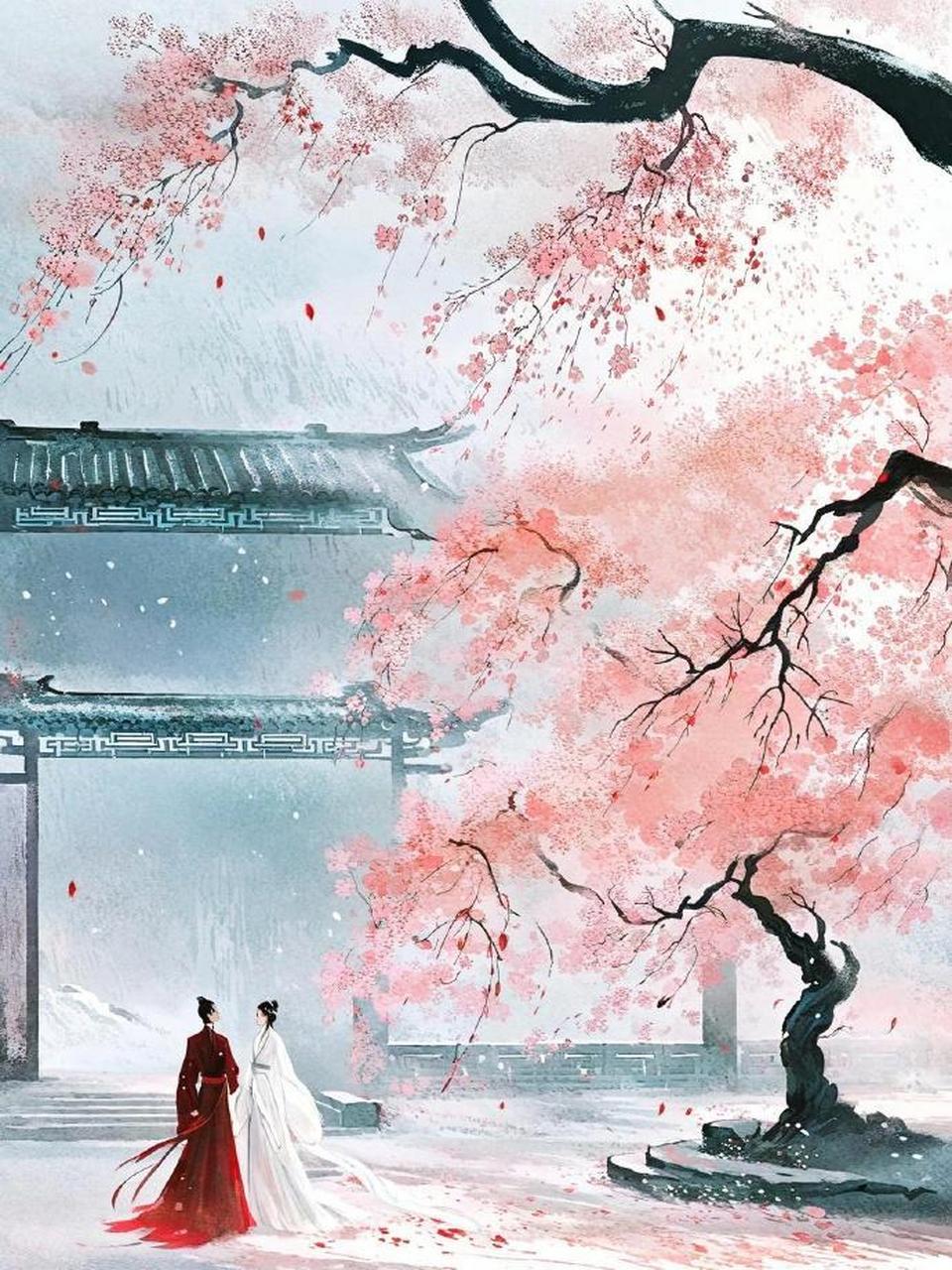 古风插画唯美境意背景图壁纸 676767