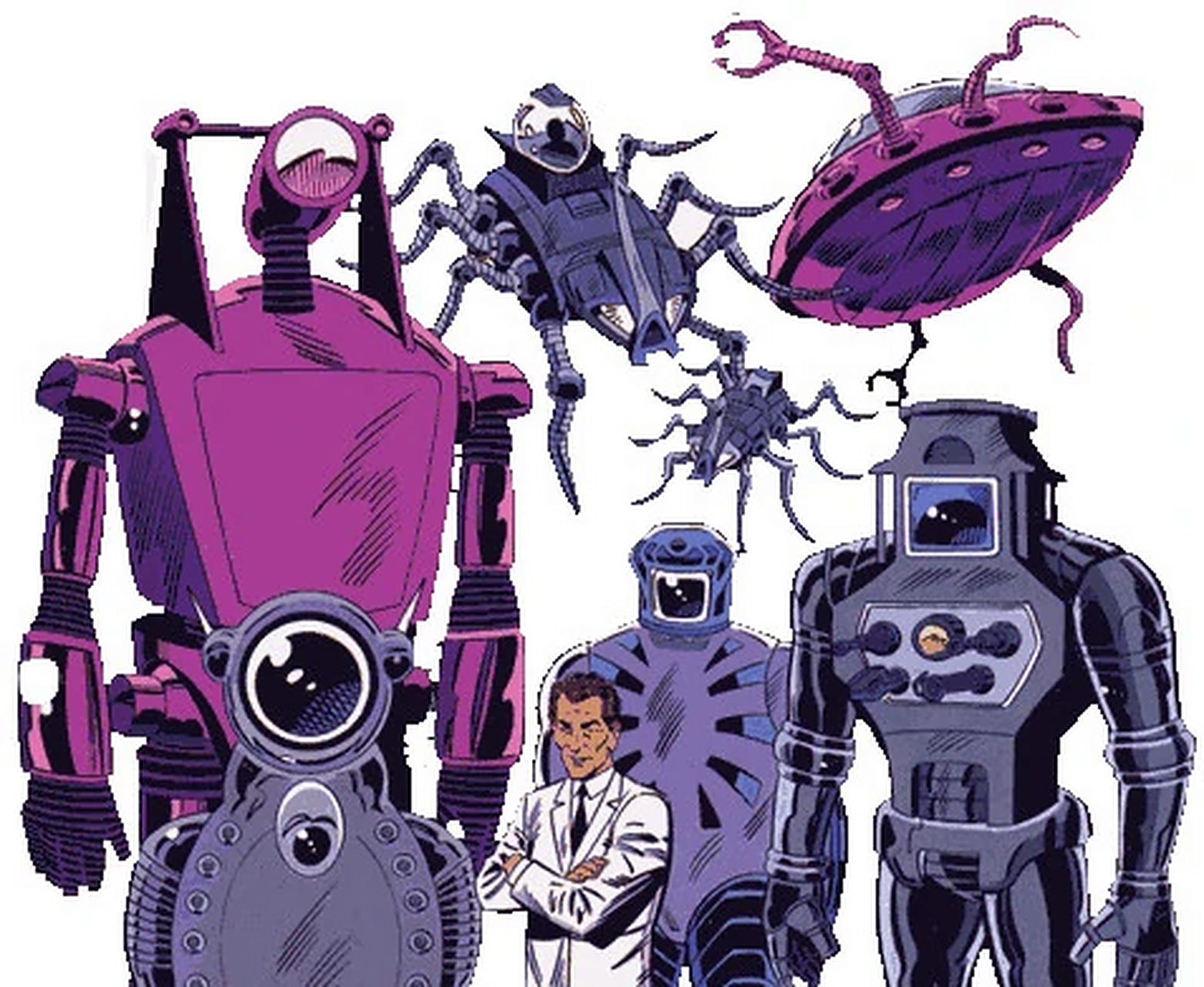 蜘蛛杀手是一系列针对蜘蛛侠的机器人,漫威漫画的反派英雄,蜘蛛侠的死