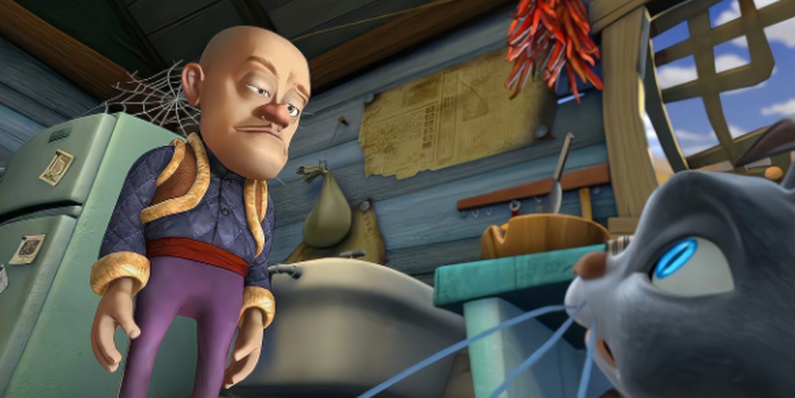 为什么光头强能和熊大熊二说话,肥波能和熊说话,就是不能和光头强说话