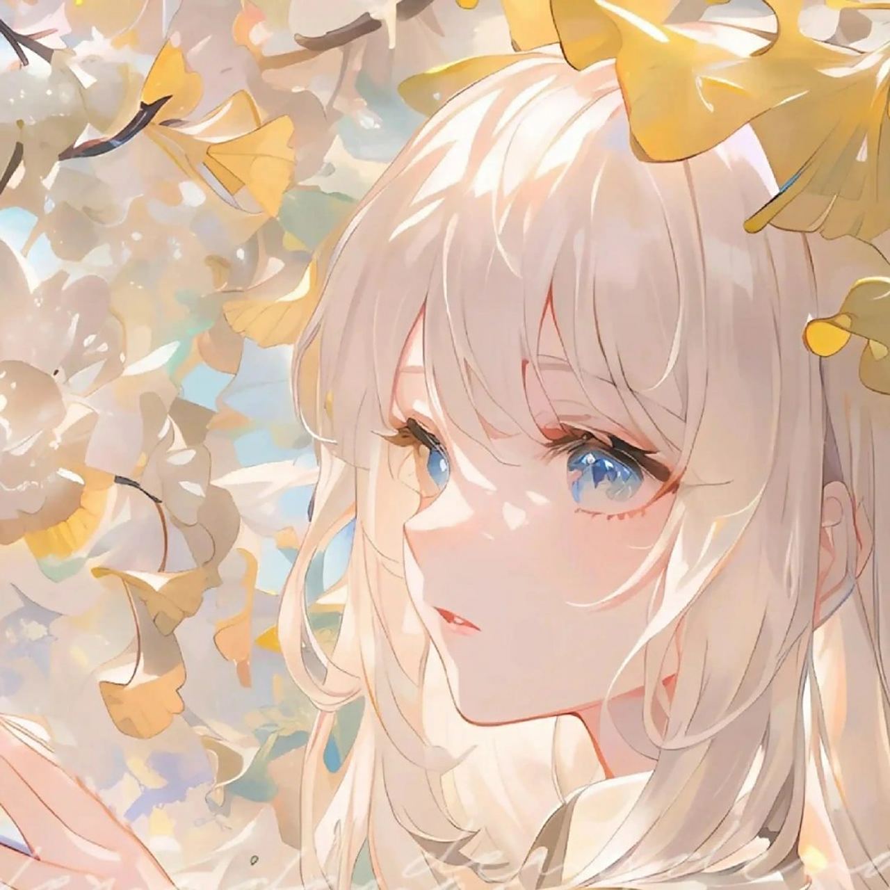 超仙情侣头像 | 白发 | 唯美