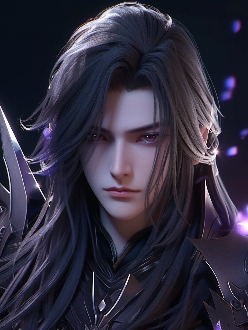 涂鸦魔神皇枫秀  最近发现神澜奇域里面有个黑暗之子,帅得过于突出