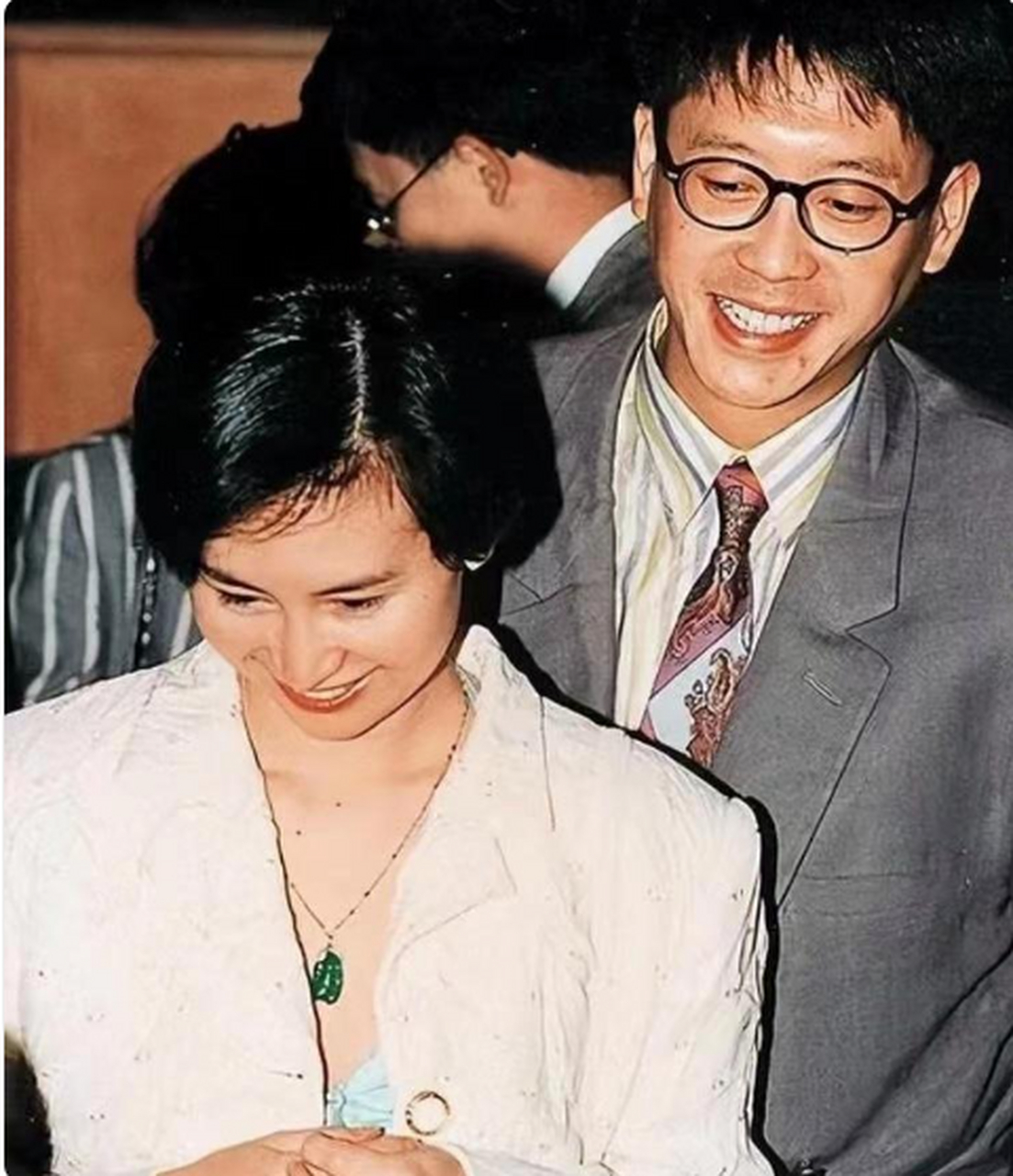 何超琼和许晋亨,两人当年也是真爱过对方的吧##何超琼与陈百强的遗憾