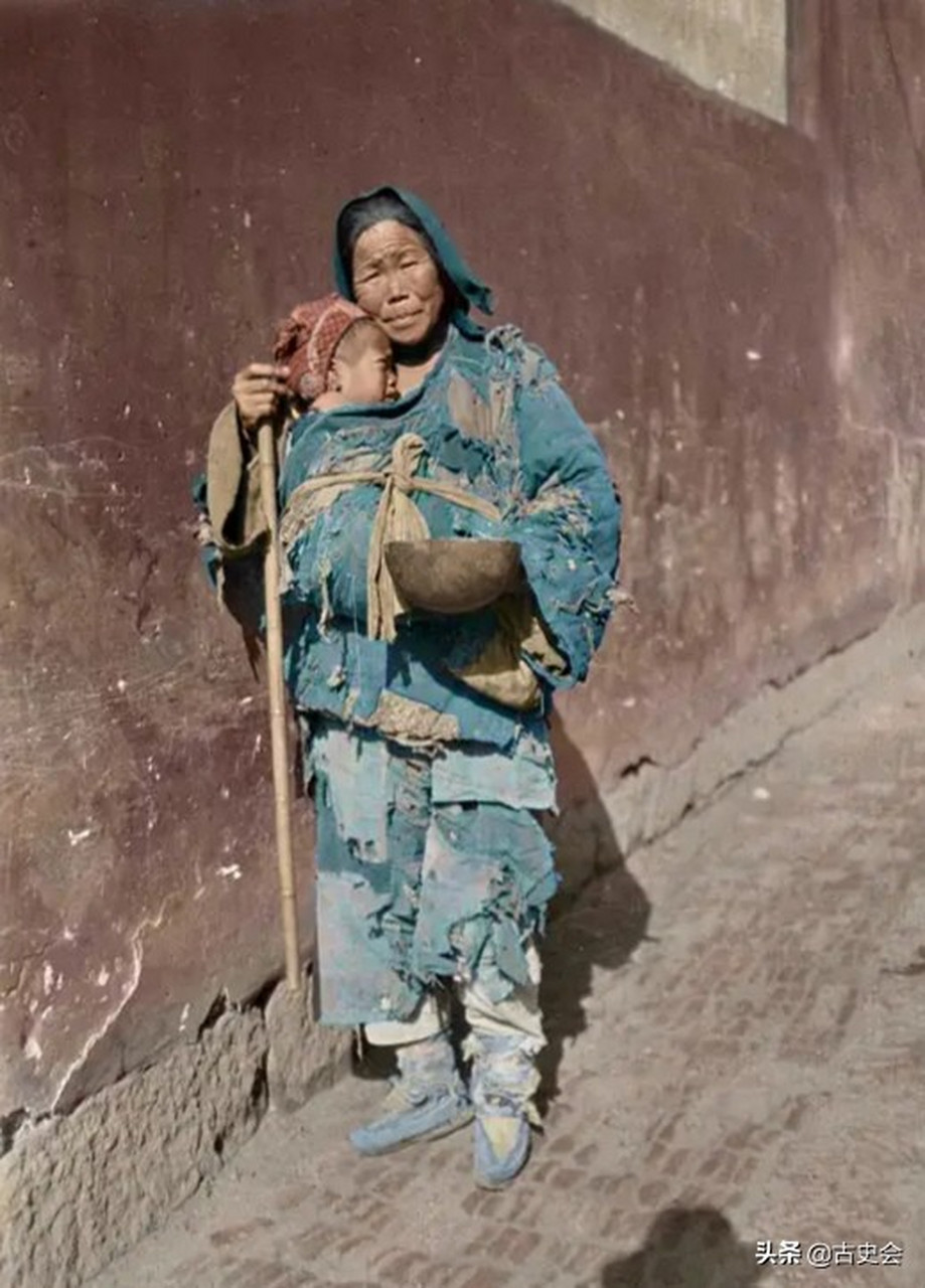 百年前的穷人究竟多穷?古装剧是骗人的,这组晚清老照片让人不忍直视.