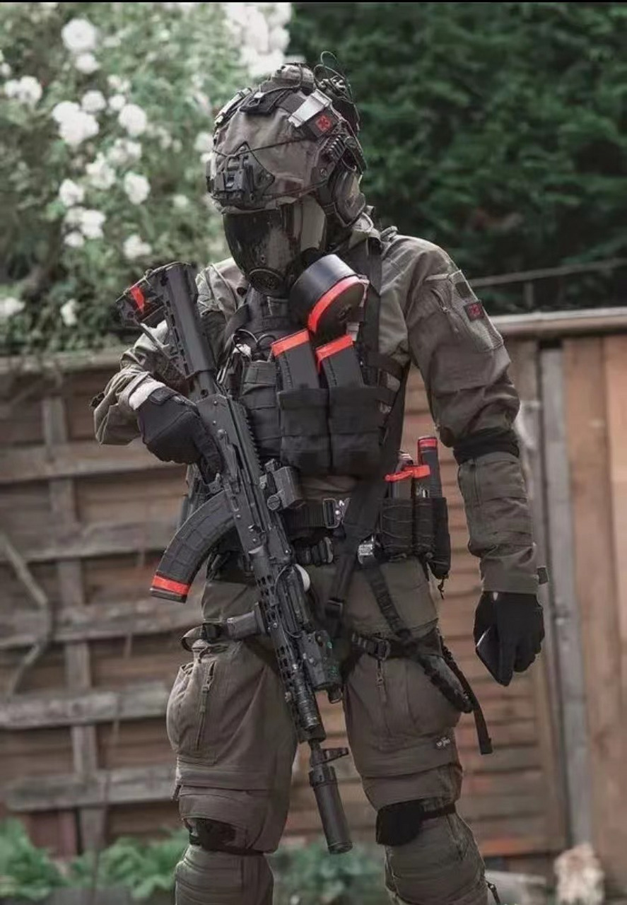 你觉得这名全副武装的士兵弱点在哪里?