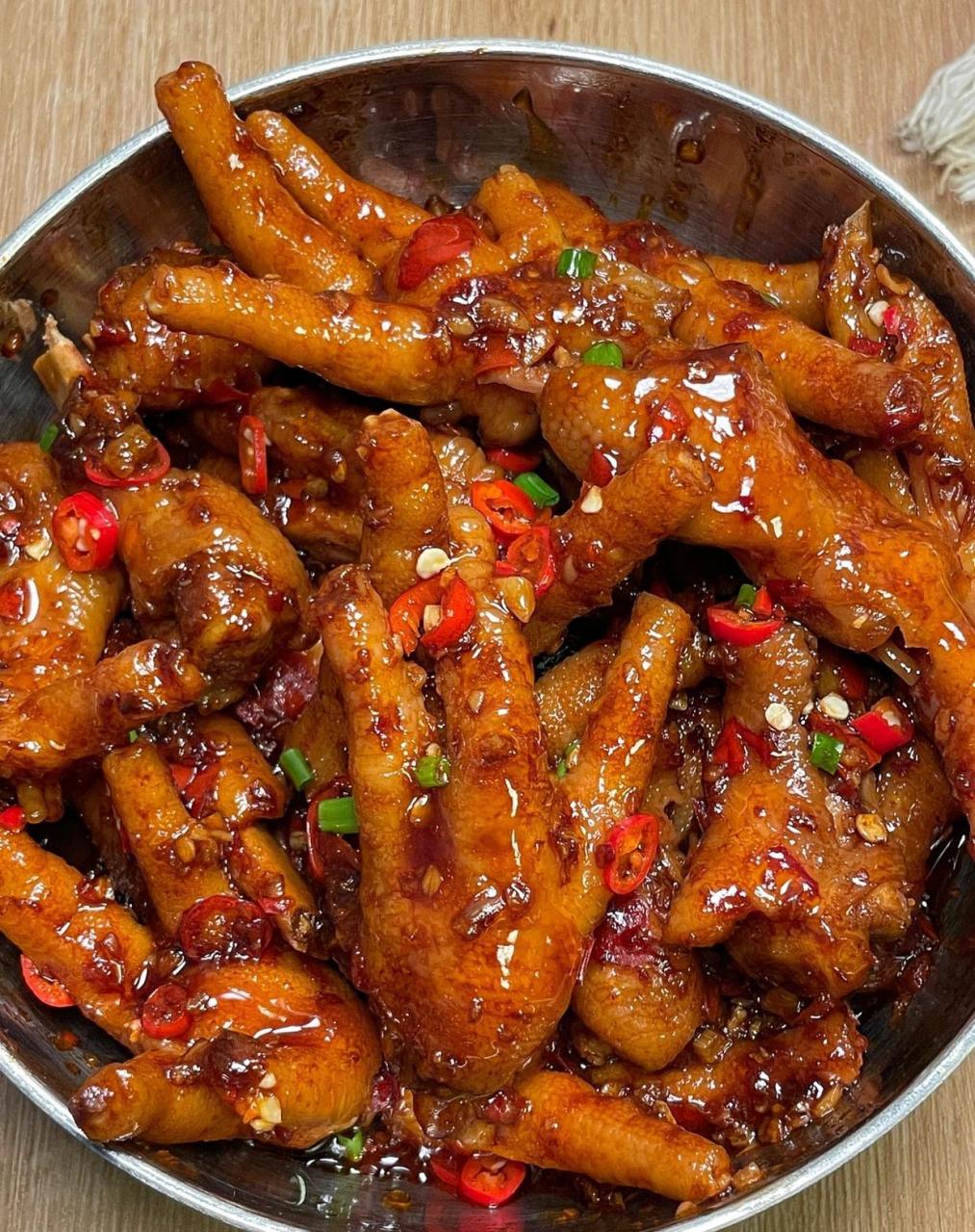 超级下饭的红烧鸡爪?做法简单一遍会|||鸡爪的做法放在图4啦!