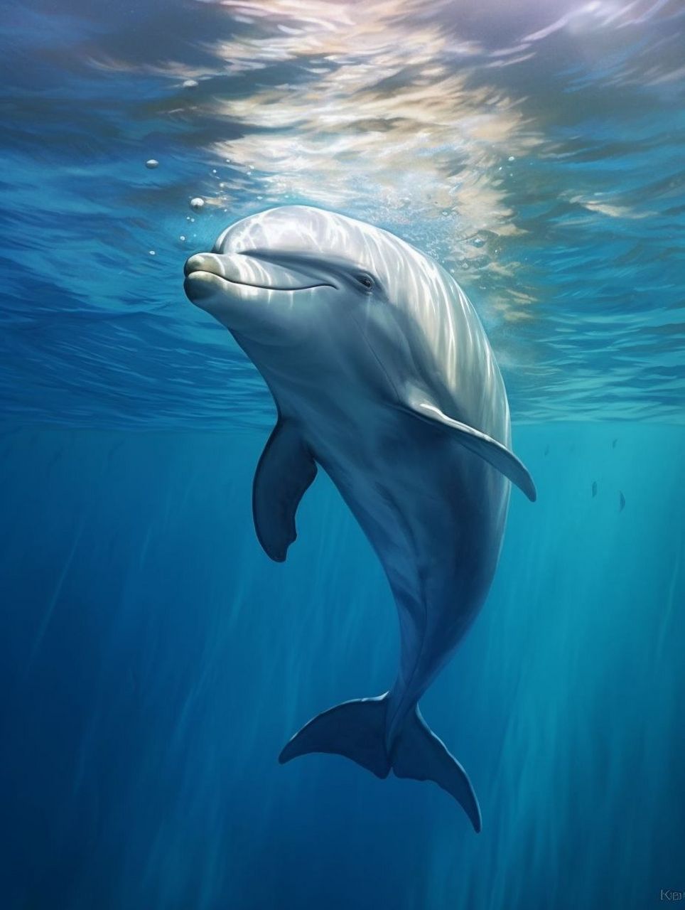 世界上最可爱的海豚图片