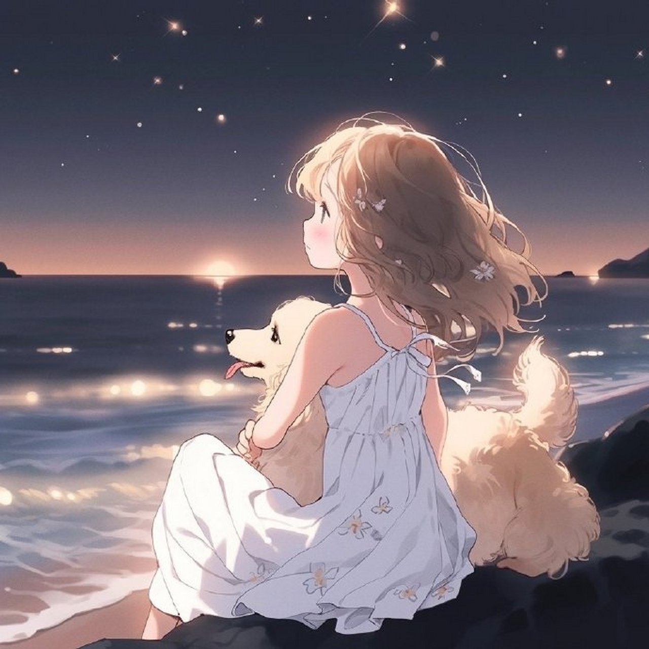 海上月光温柔背影杀~|女生头像 676767