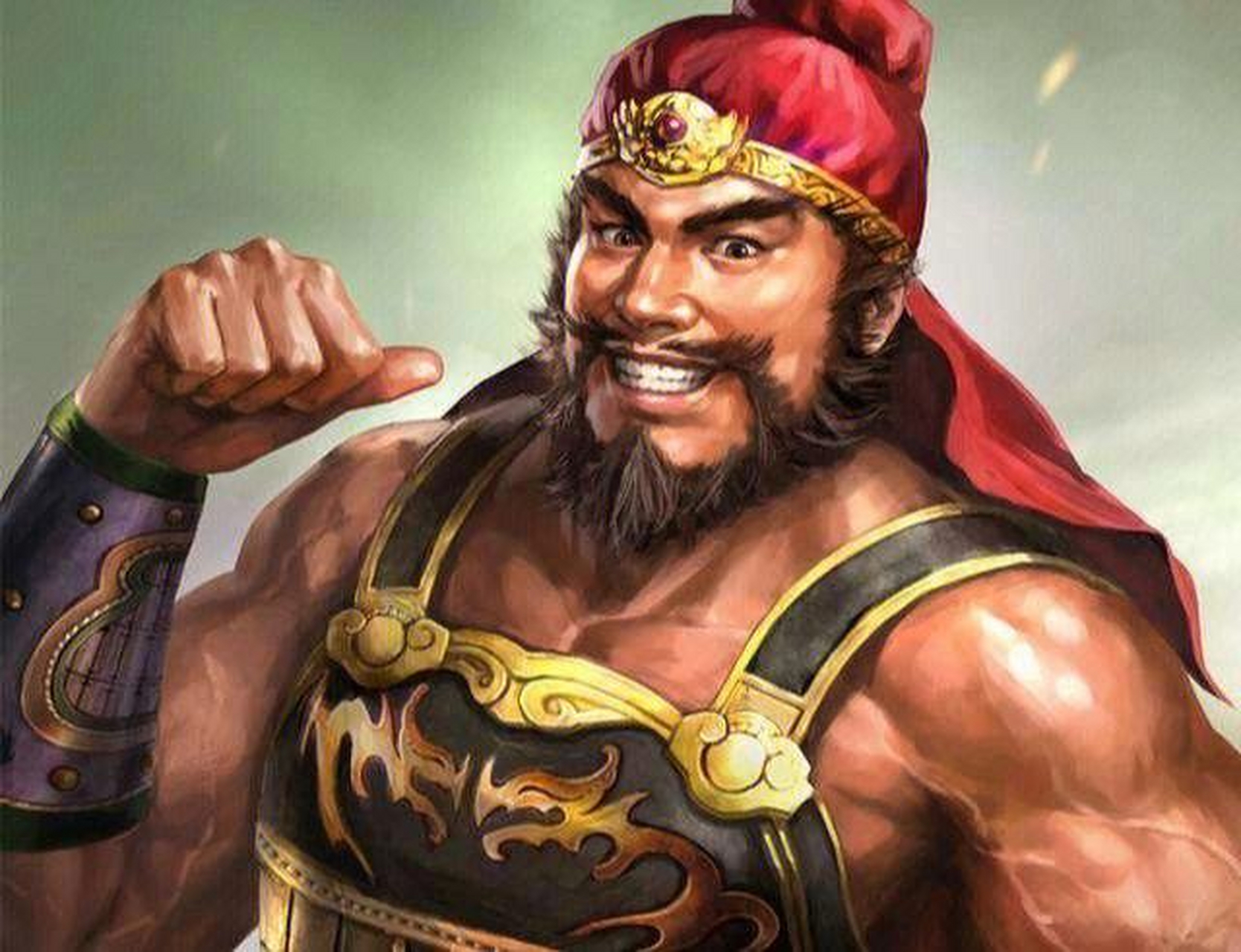 张飞#  张飞,字翼德,三国时期蜀汉名将,被誉为"猛虎".