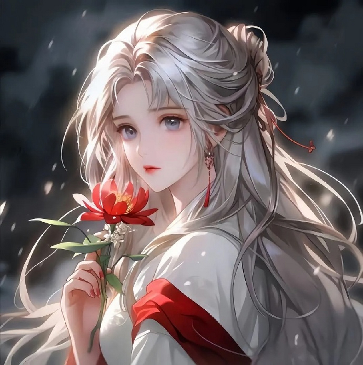 插画古风闺蜜头像 676767#乐享周末分享吧