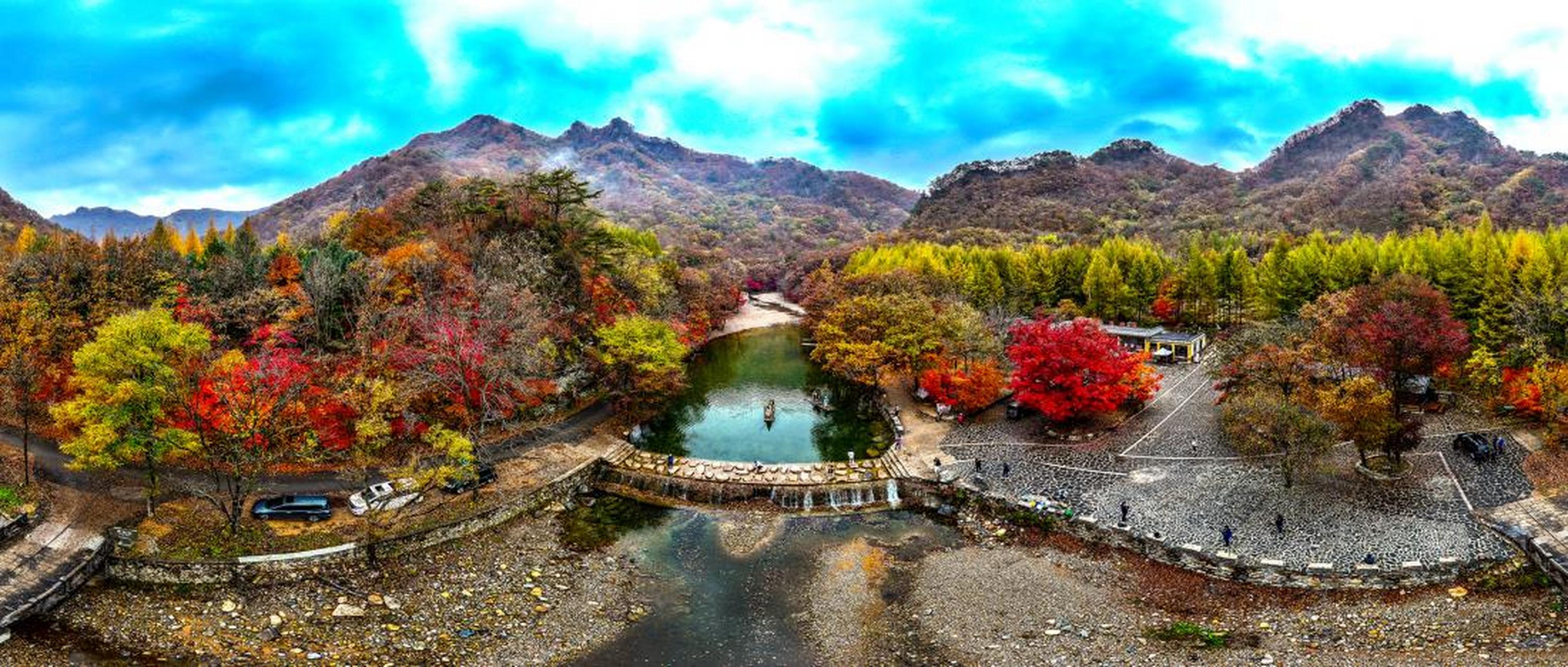 凤城市赛马镇:深秋(拍摄者:王佩发) #网红打卡地辽宁杠杠滴##美好辽宁