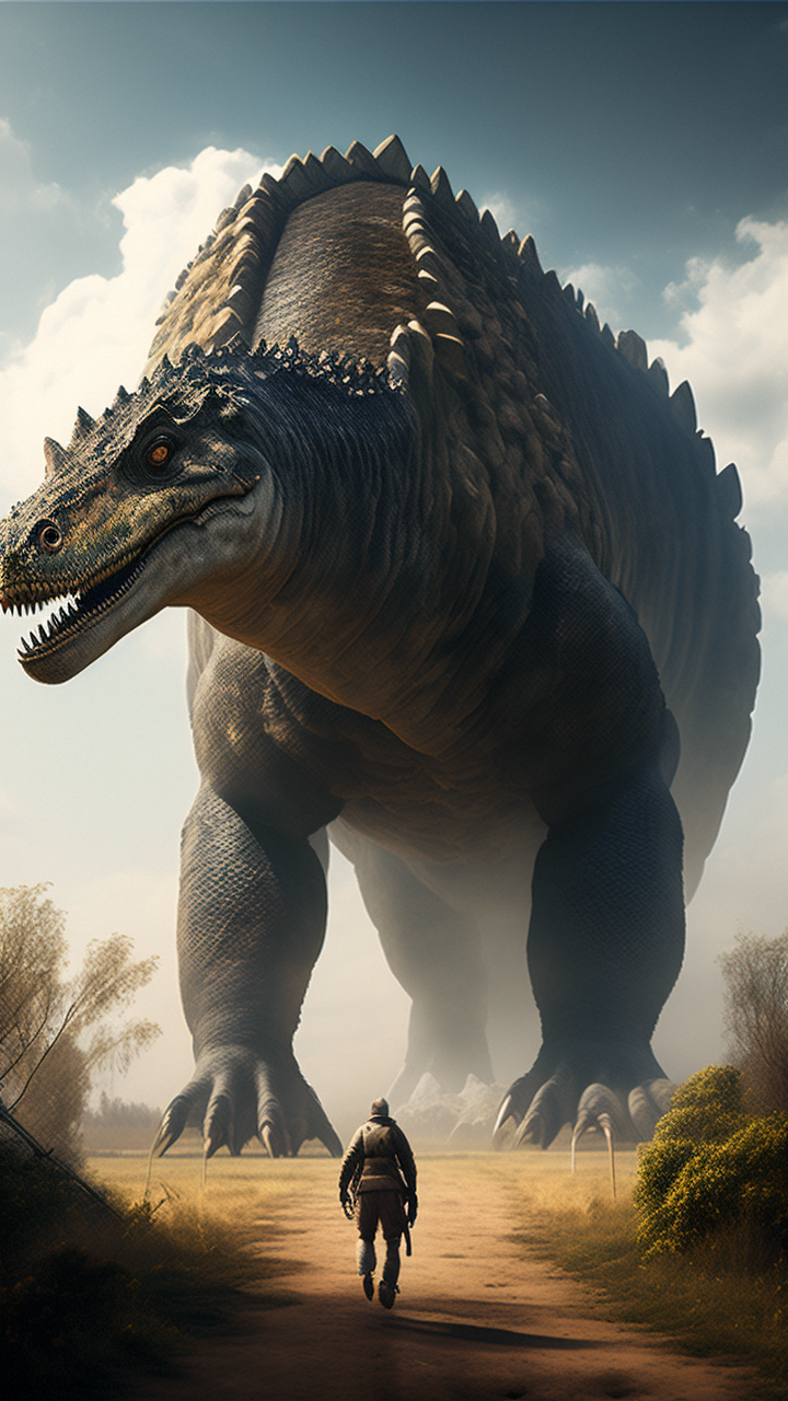 侏罗纪时代霸王龙  期待奥特曼大战霸王龙吗?