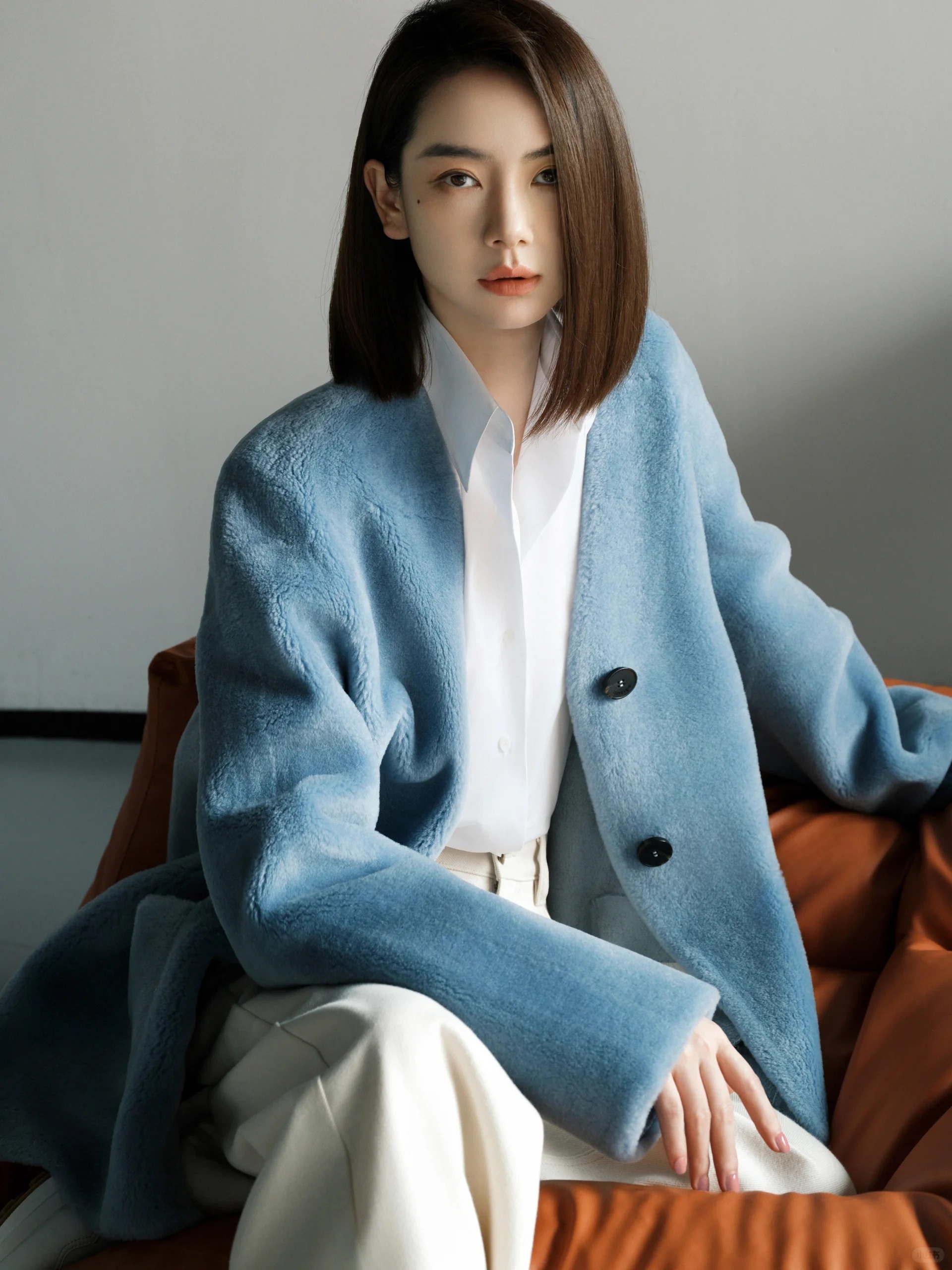 仿皮草 仔裤私服