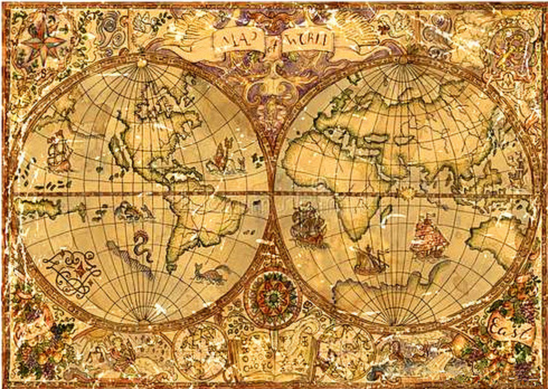 世界发现最早的古地图是1513年在君士坦丁堡绘制的皮瑞雷亚斯地图,在