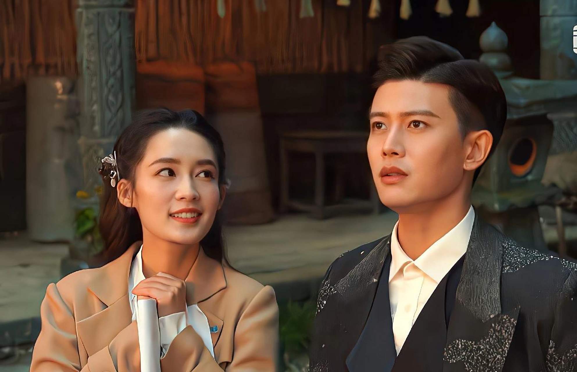 任嘉伦李沁请君接档苍兰诀,开心到原地跳起,快乐不断档,真的好懂我