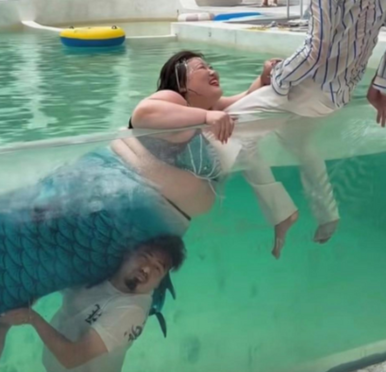 救命美人鱼#搞笑