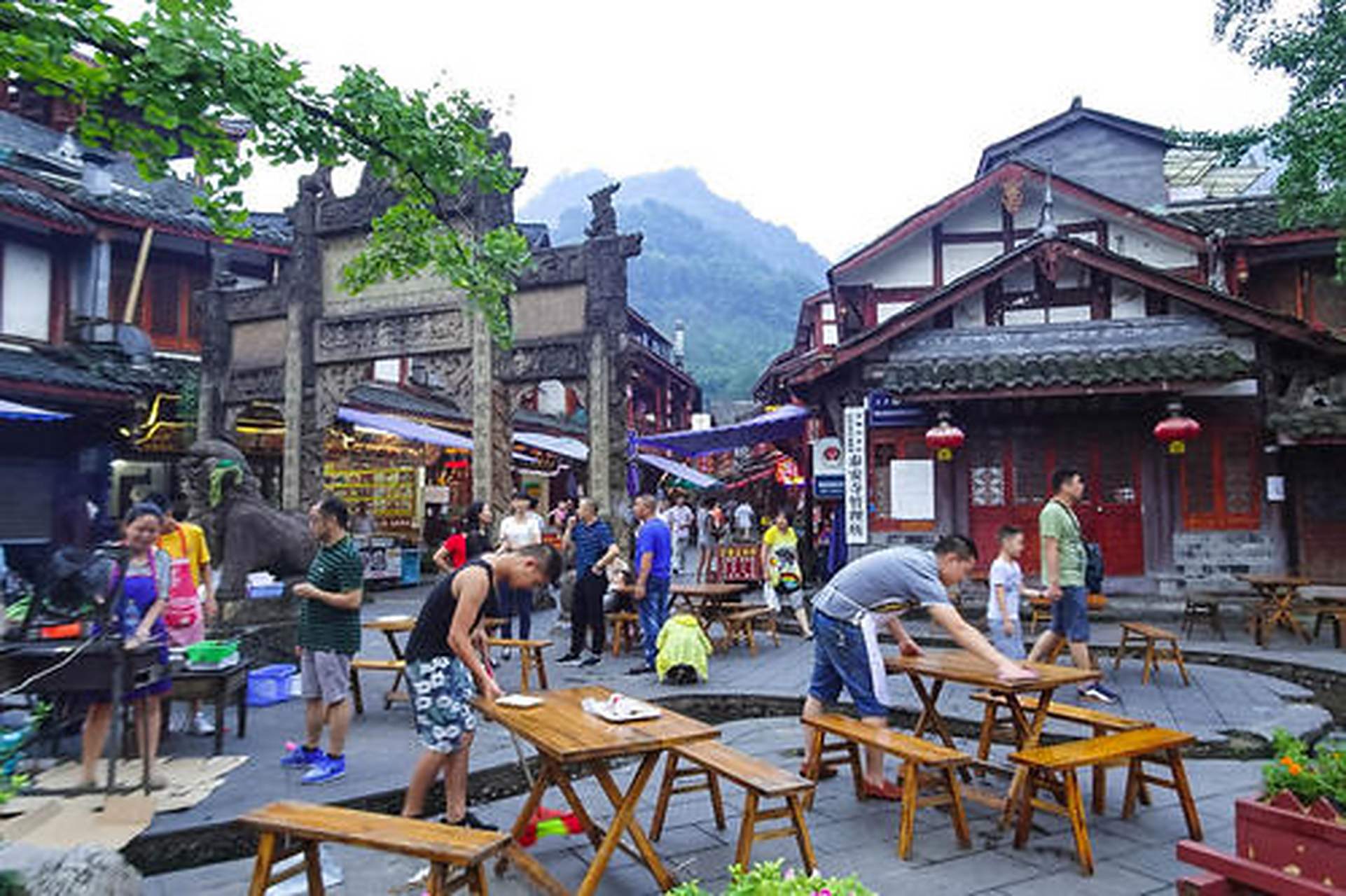 夏日动态挑战赛# 泰安古镇:泰安古镇是成都十大古镇中难得比较安静的