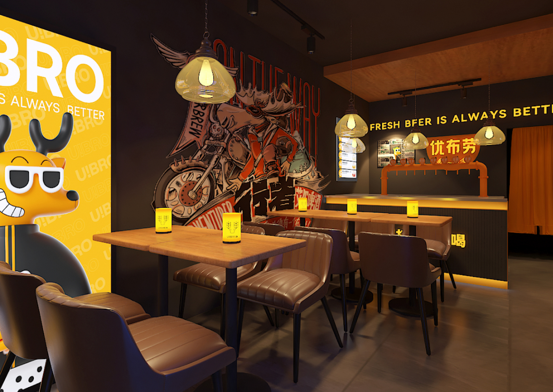 优布劳精酿酒馆体验微醺好去处 这个夏天,谁能够抵挡住精酿啤酒的诱惑