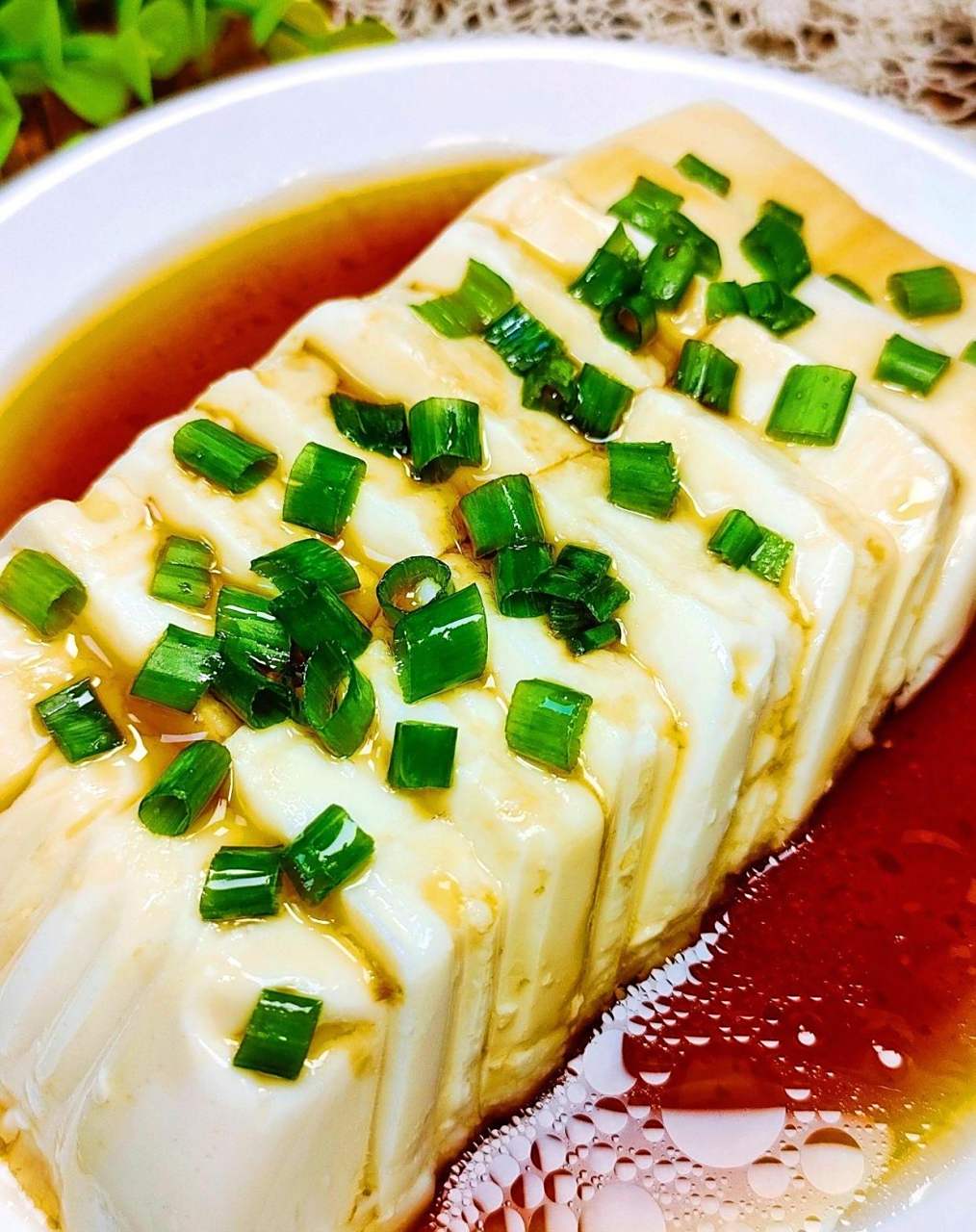 小葱拌豆腐,简单又好吃6015[鸡蛋]73夏季清爽快手菜小葱拌豆腐