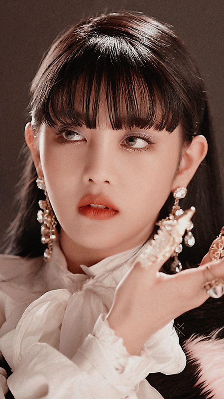 2022年度,全球百大美女排行榜 76. minnie,韩国女团成员.
