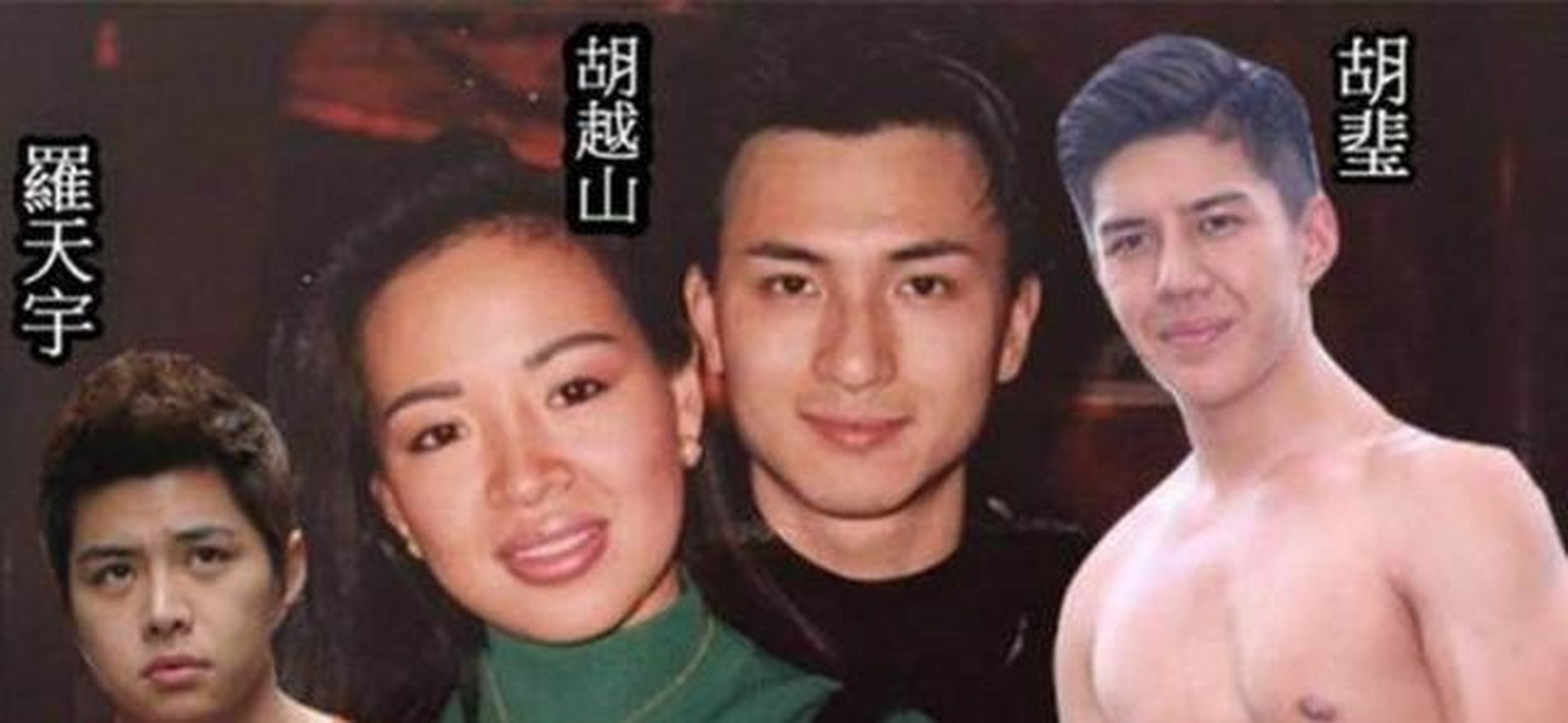 胡越山现如今已经54岁的年纪了,但是单单从颜值上面来看的话还是输给