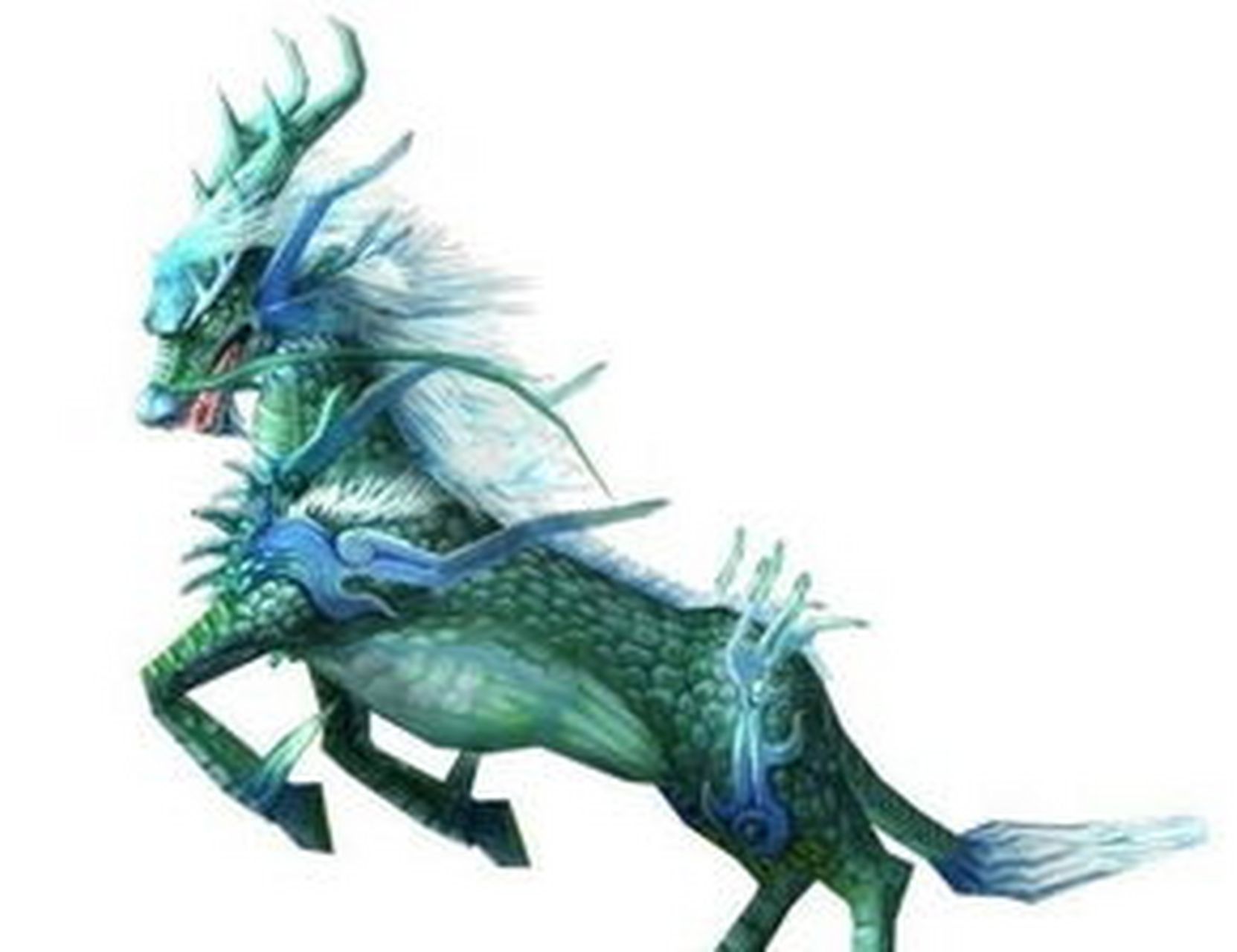 《山海经》中有哪些异兽 【水麒麟】 品性仁慈,妖力强大的生物,谙悟世