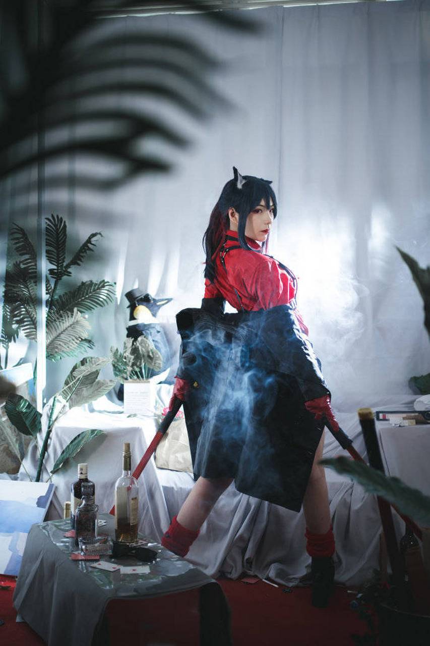 cosplay:明日方舟德克萨斯