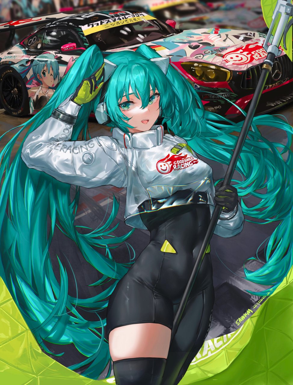 初音未来 画师:sawkm