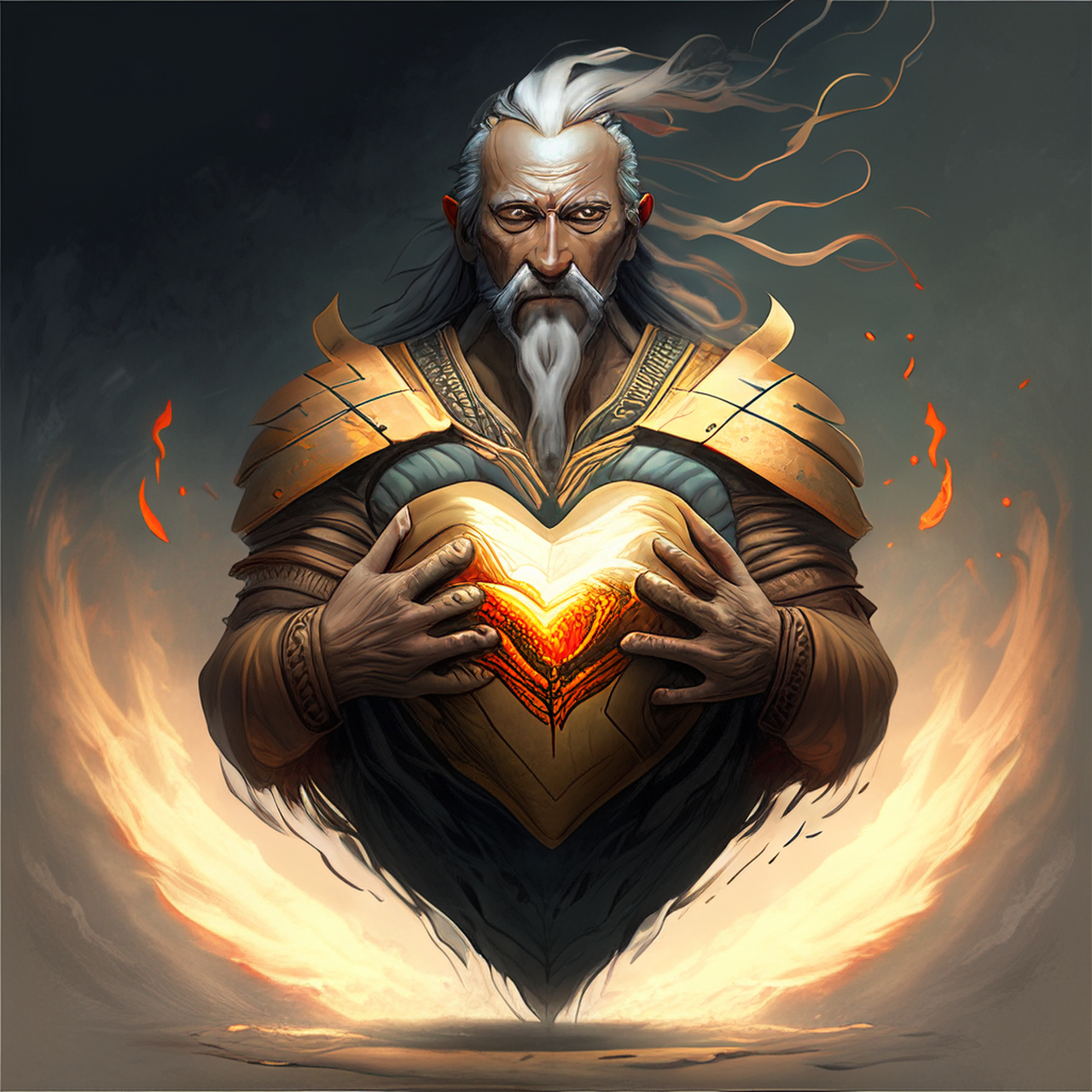 如传仲尼手,尽见伏羲心.明净,清远,典雅#百度文心一言来了