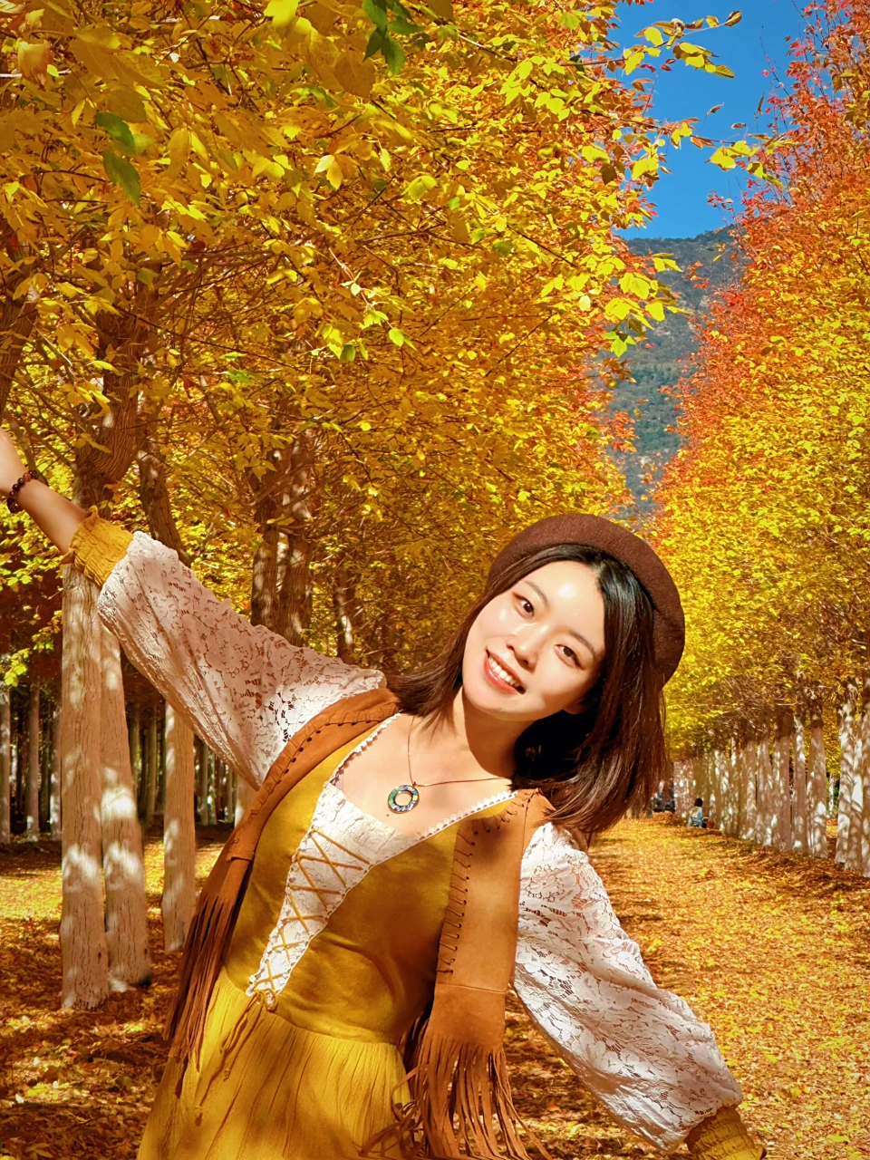 别问了 北京百亩枫叶林  93去年就被这片红枫树林深深吸引,今年终于