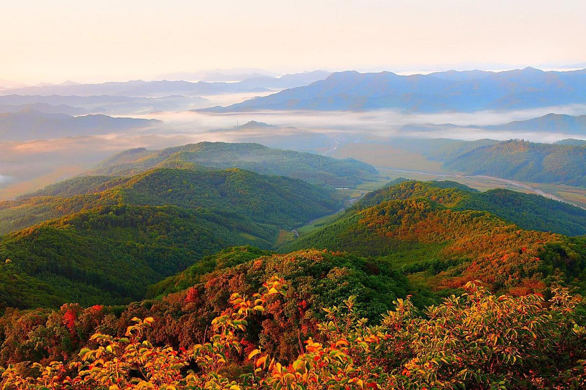 抚顺天女山风景区图片图片