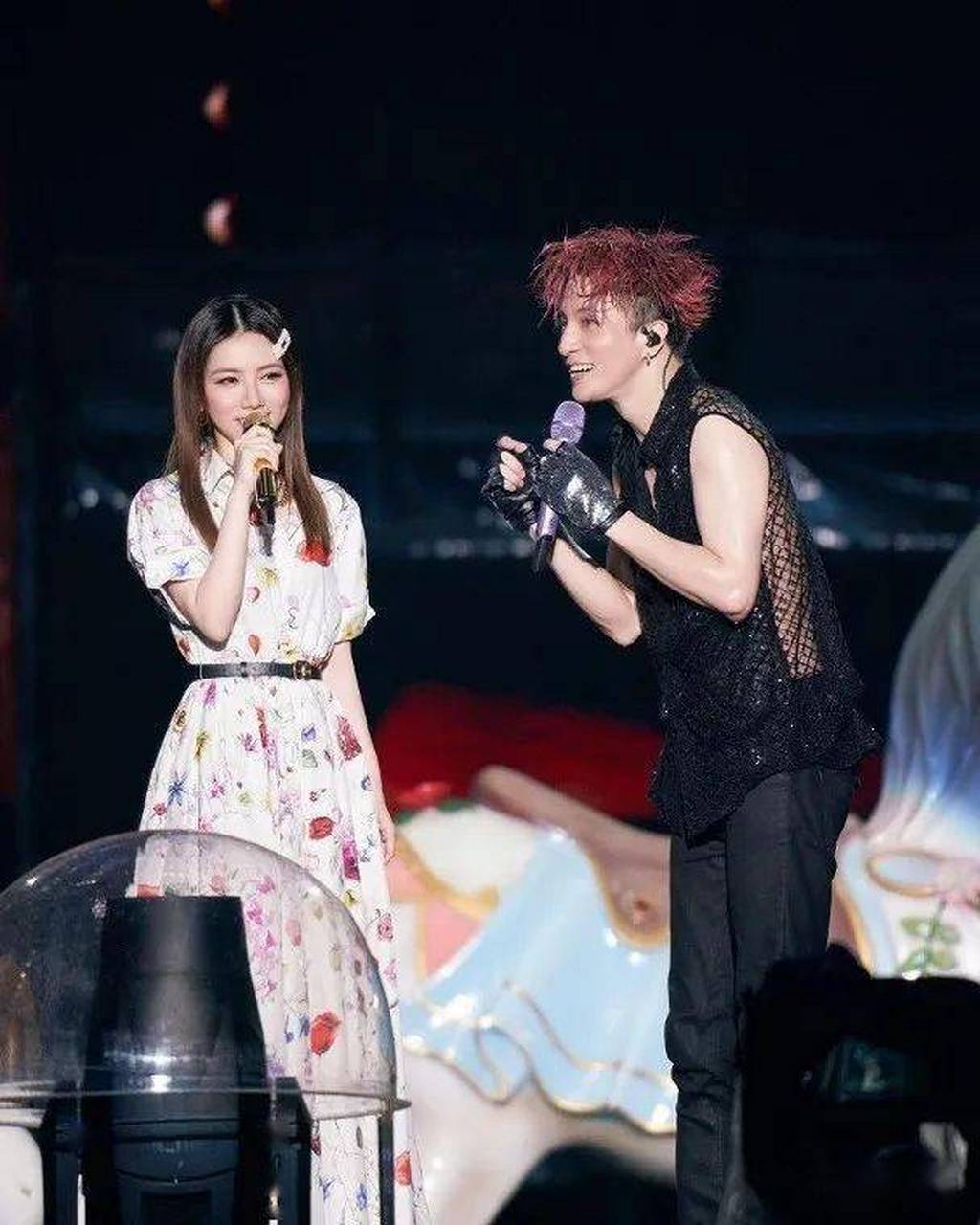 (邓紫棋)受邀为薛之谦在北京鸟巢举行的演唱会担任嘉宾,这次合作成为