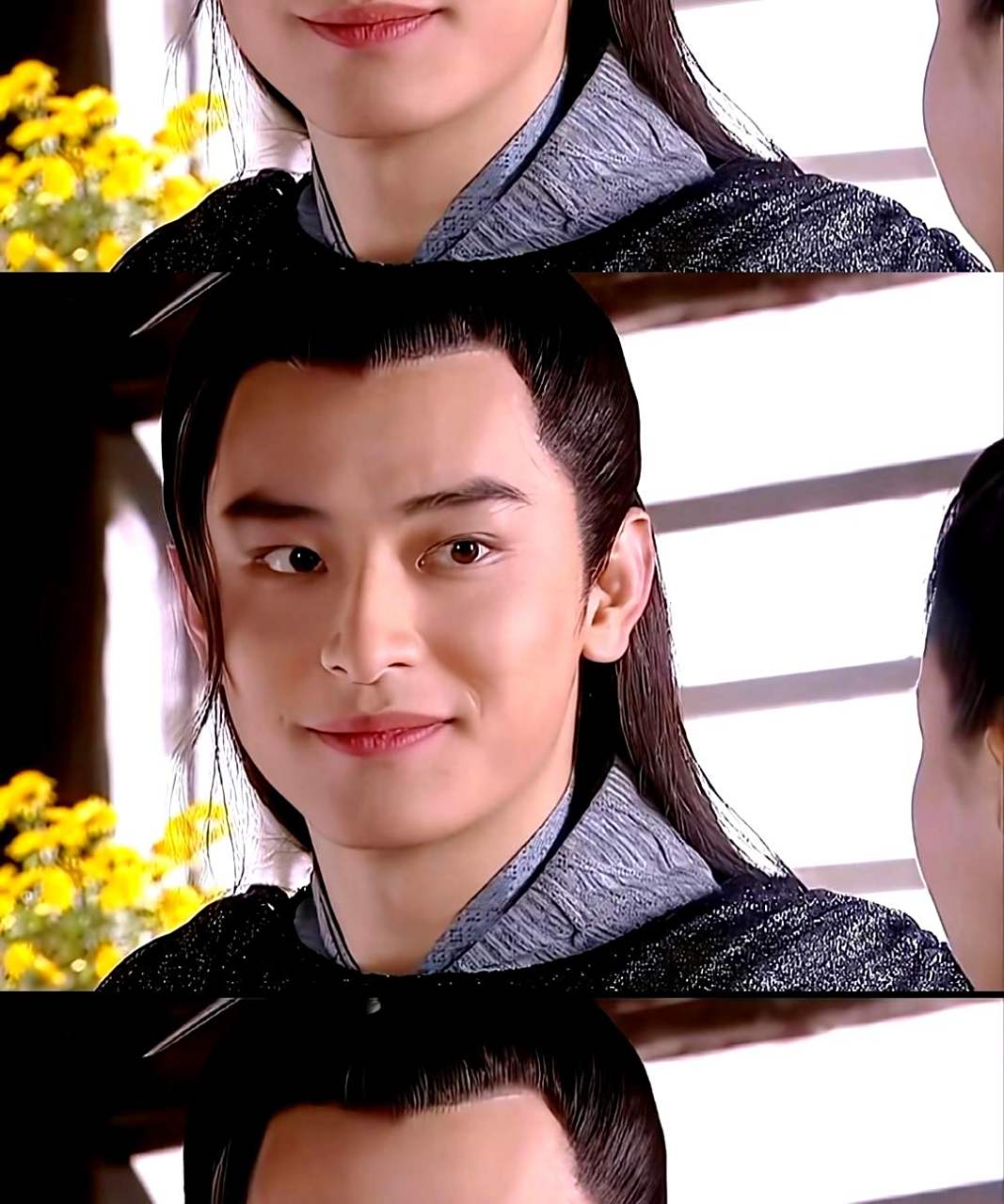 陈冠霖是古装界的男神,剑眉星目,令人心驰神往.