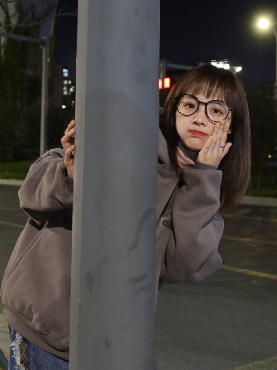 夜景拍照分享来啦 今天的这组照片是在马路上拍照滴