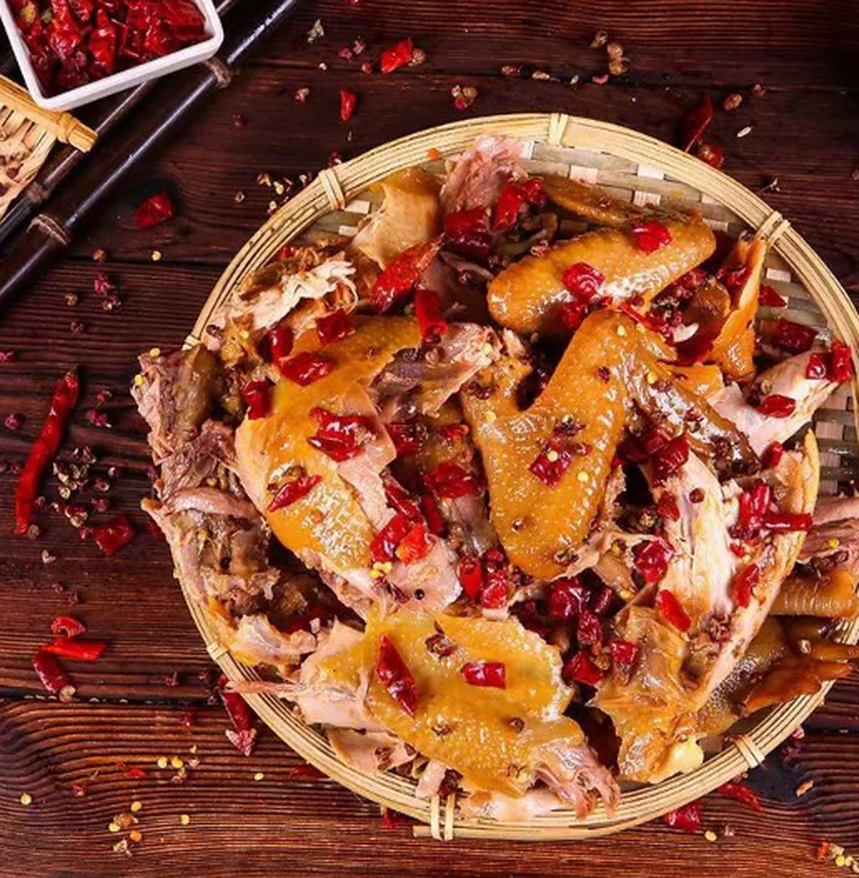 麻椒鸡 就爱吃 没道理讲理 麻椒鸡手撕即食,口味酥麻,,具有特殊的