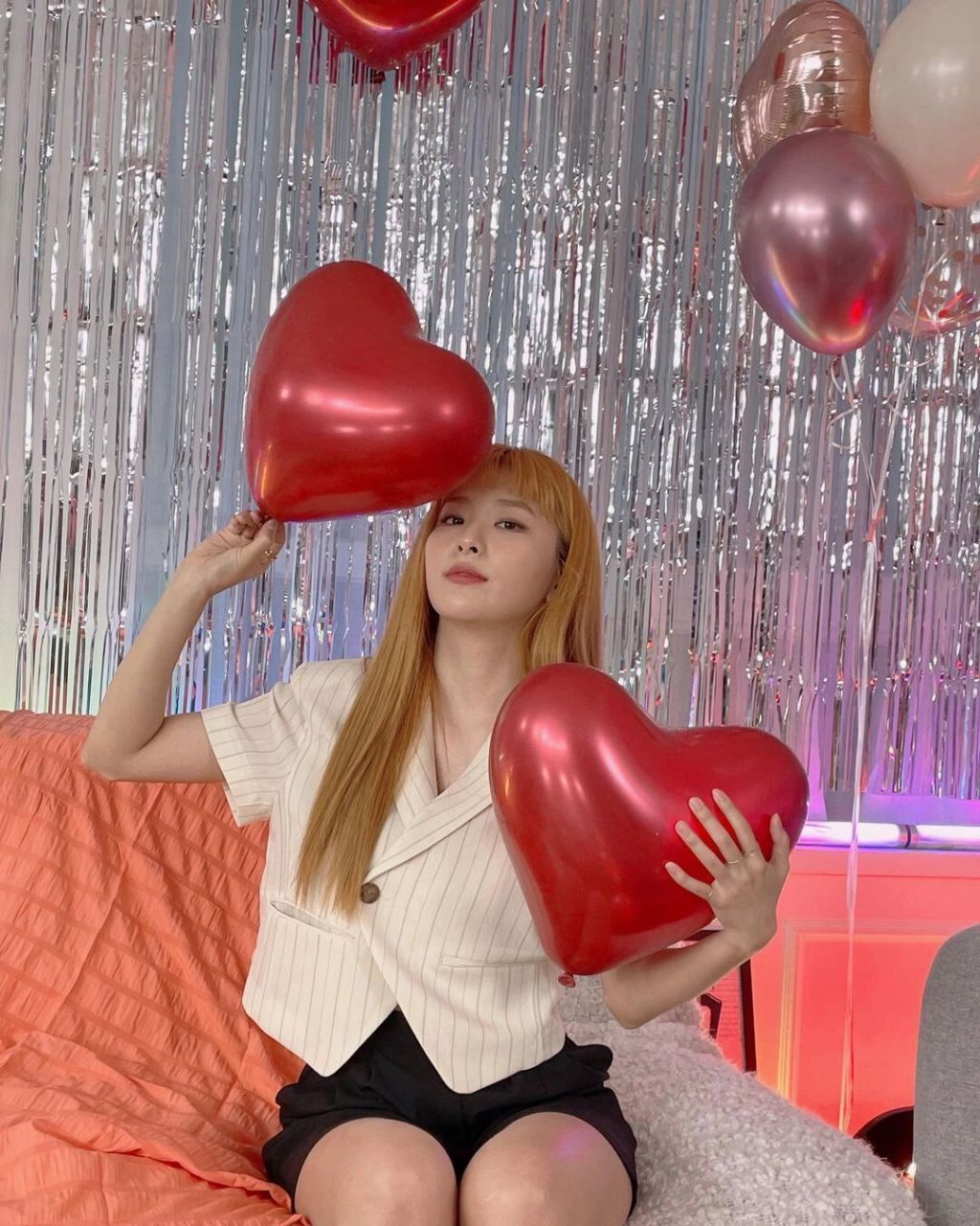 red velvet出道七周年 生日会造型好甜 不知不觉red velvet出道都已七