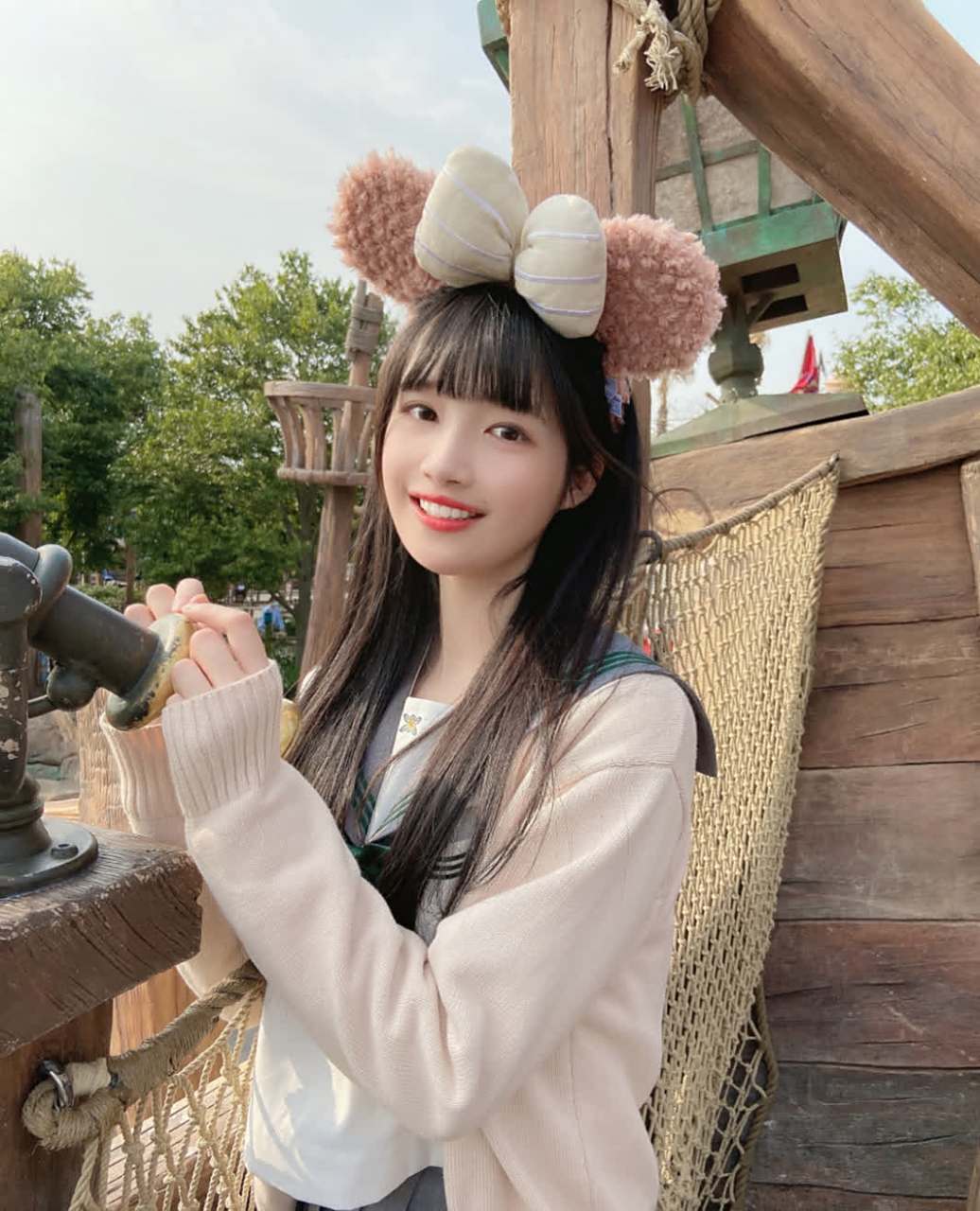 akb48成员邹若男,日本写真偶像团体中的中国女孩,清纯美丽