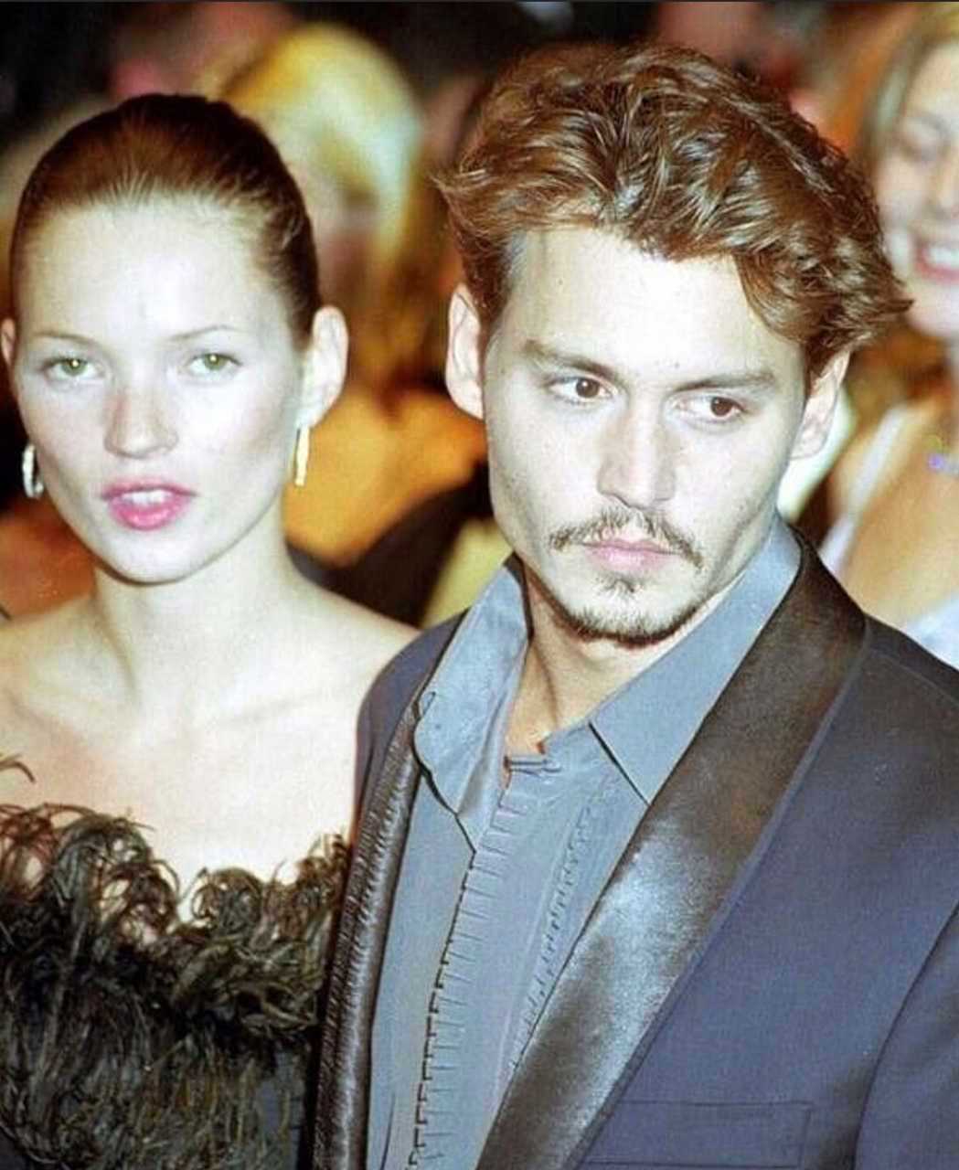 1998年戛纳电影节,johnny depp(约翰尼 德普)和kate moss