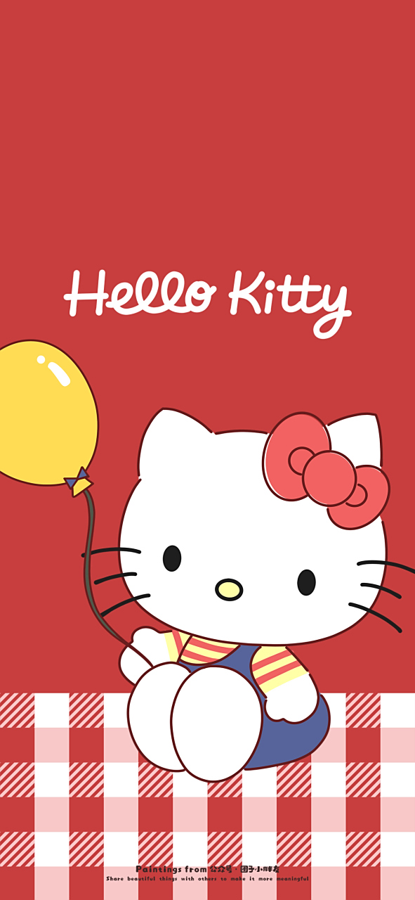 hellokitty红色系列壁纸套图