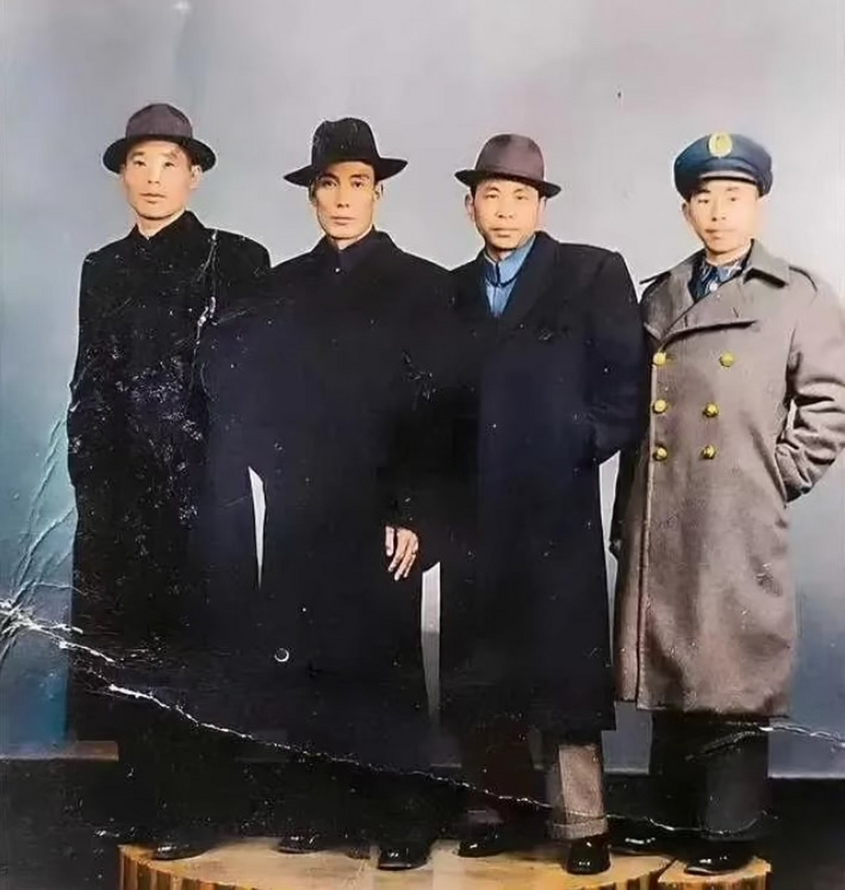 国民党特务合影