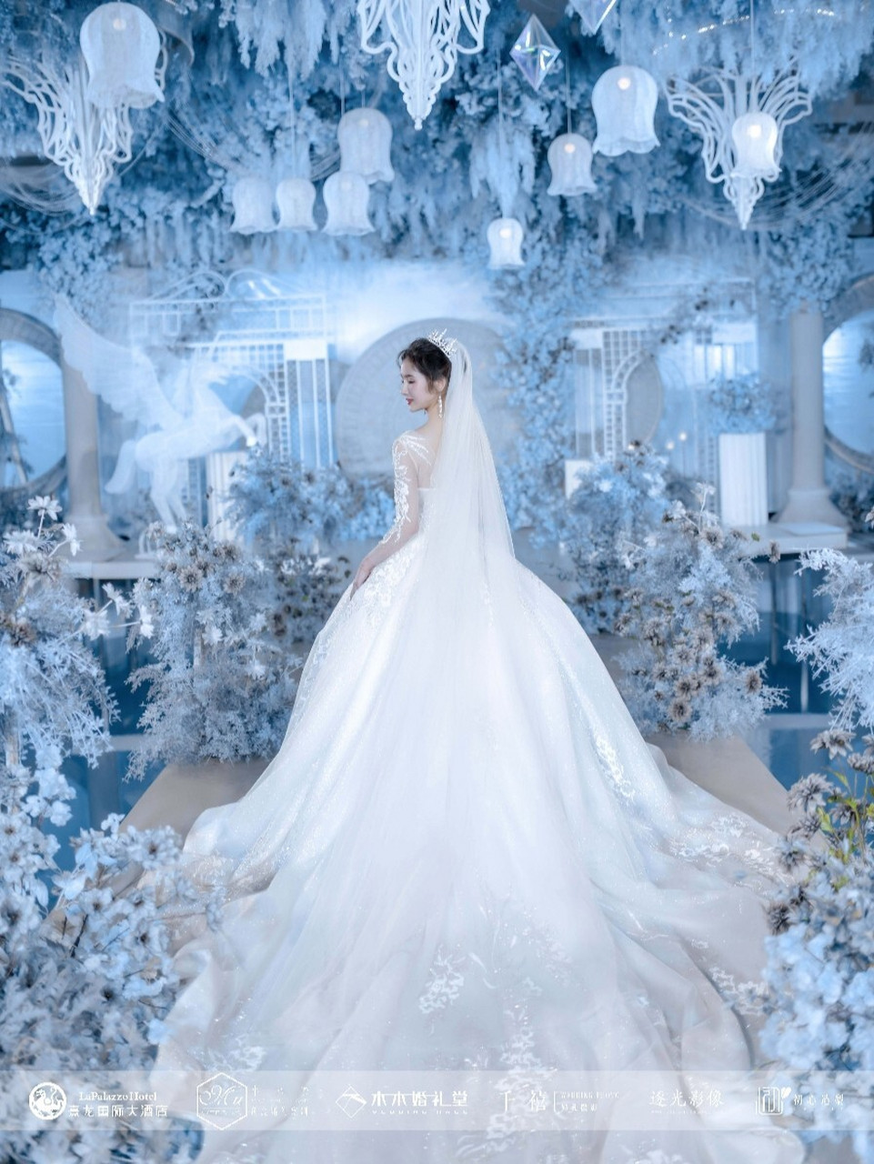 婚礼分享|带你看冰蓝色婚礼 【星愿】 银河彼端 群星尽头 跨过不朽的