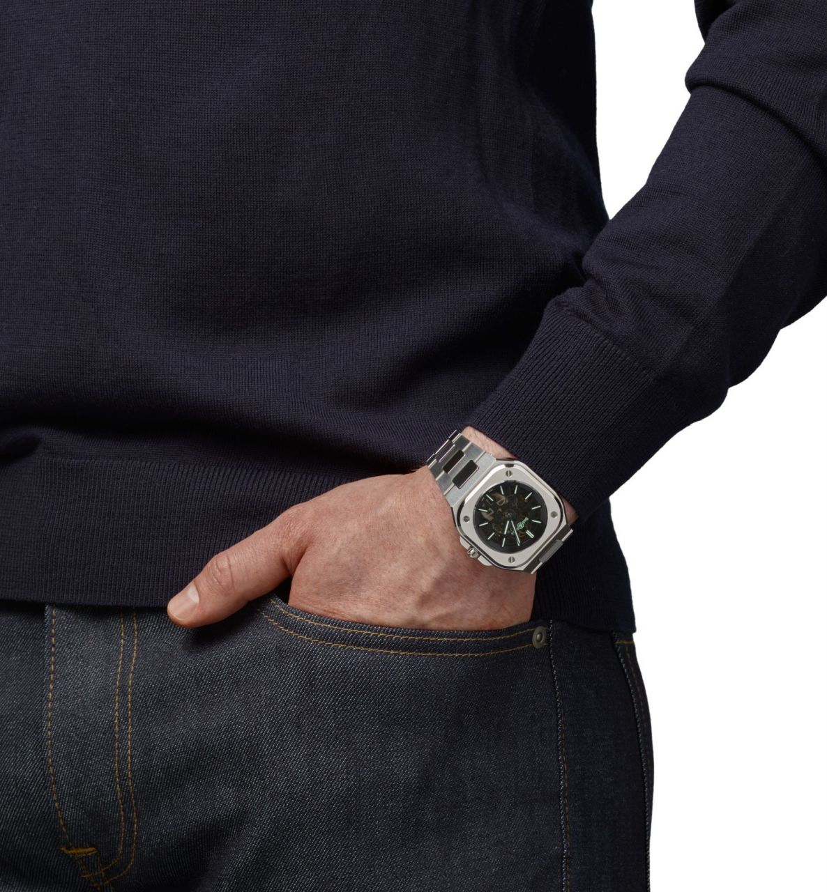 柏莱士br05系列镂空夜光腕表 柏莱士新出的br05系列镂空夜光腕表,都市