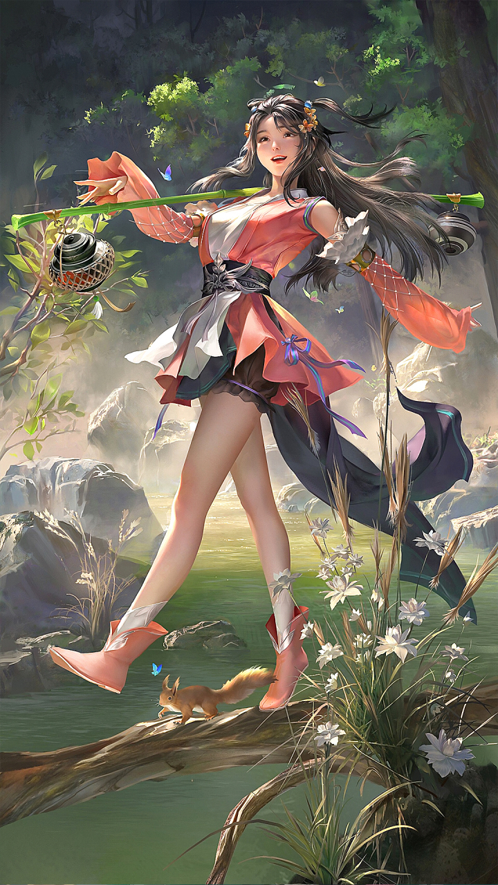 动漫女神|超可爱高清4k手机壁纸分享:喜欢就赶紧收藏起来吧!